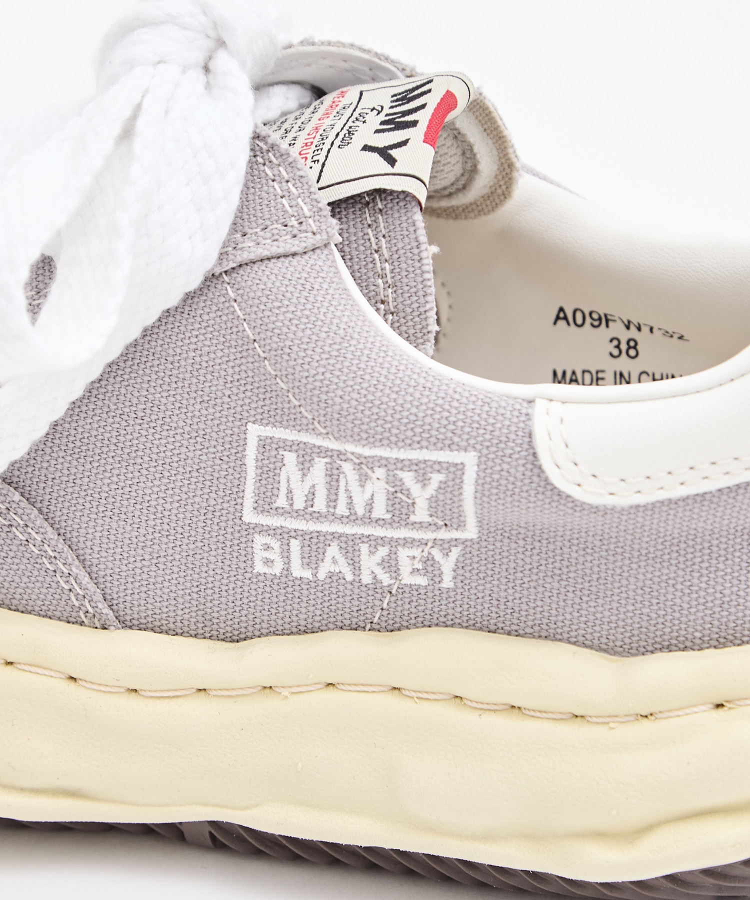 BLAKEY low -vintage color original sole canvas low-Top sne Maison MIHARA YASUHIRO