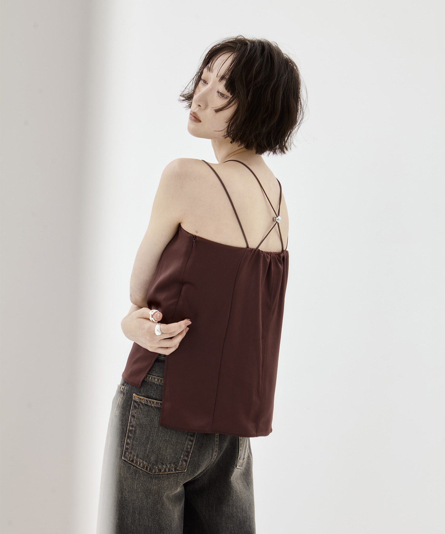 Stretch Satin Camisole STUDIOUS