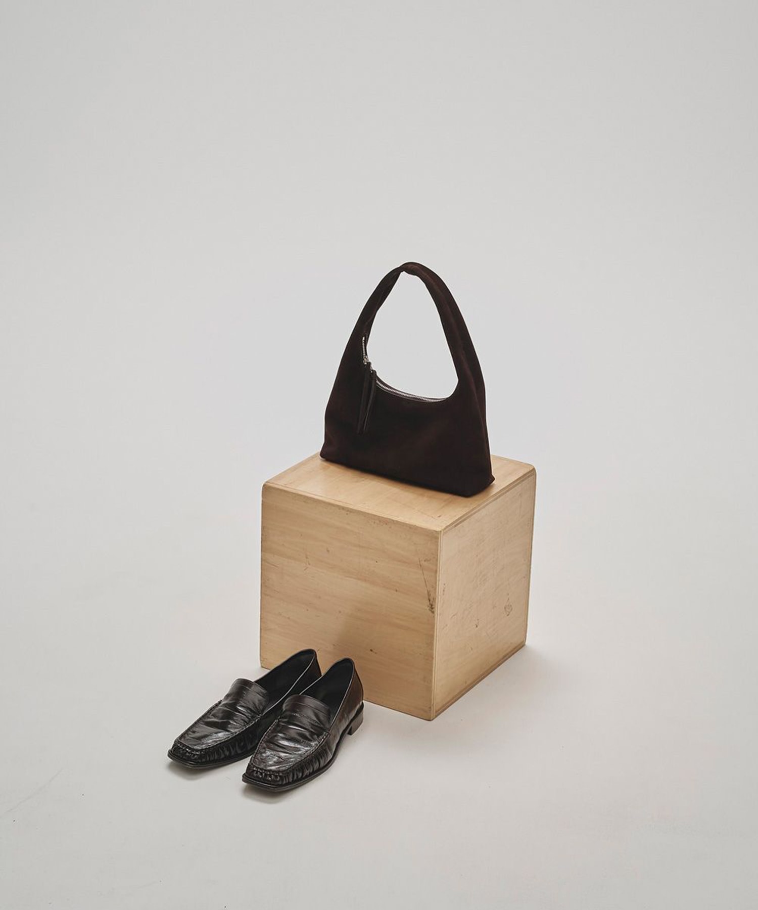 Round Leather Bag TODAYFUL