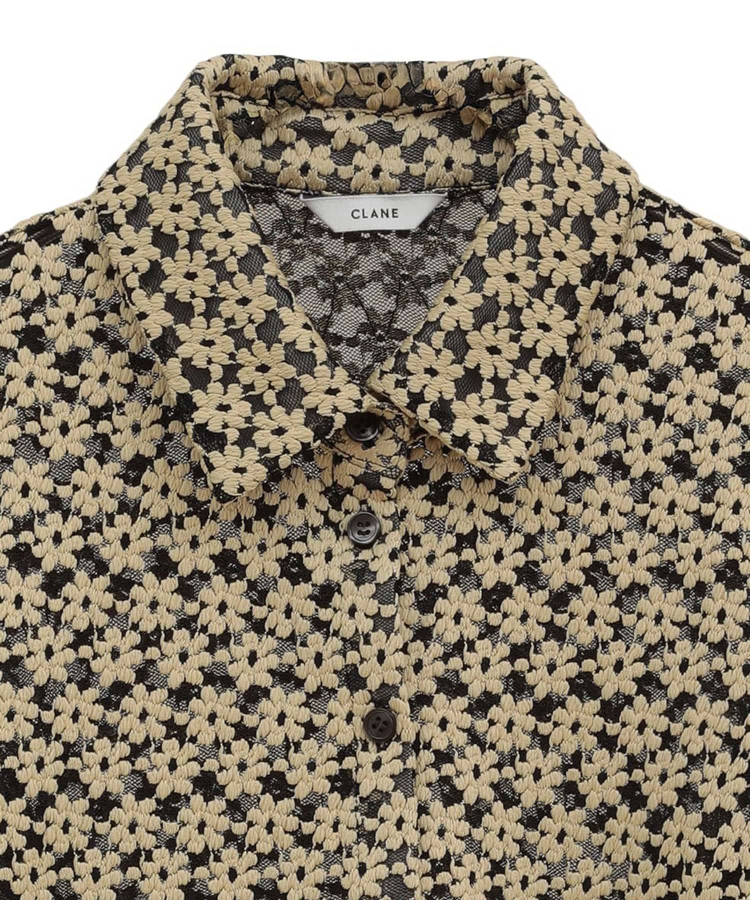 3D FLOWER LACE SHIRT CLANE