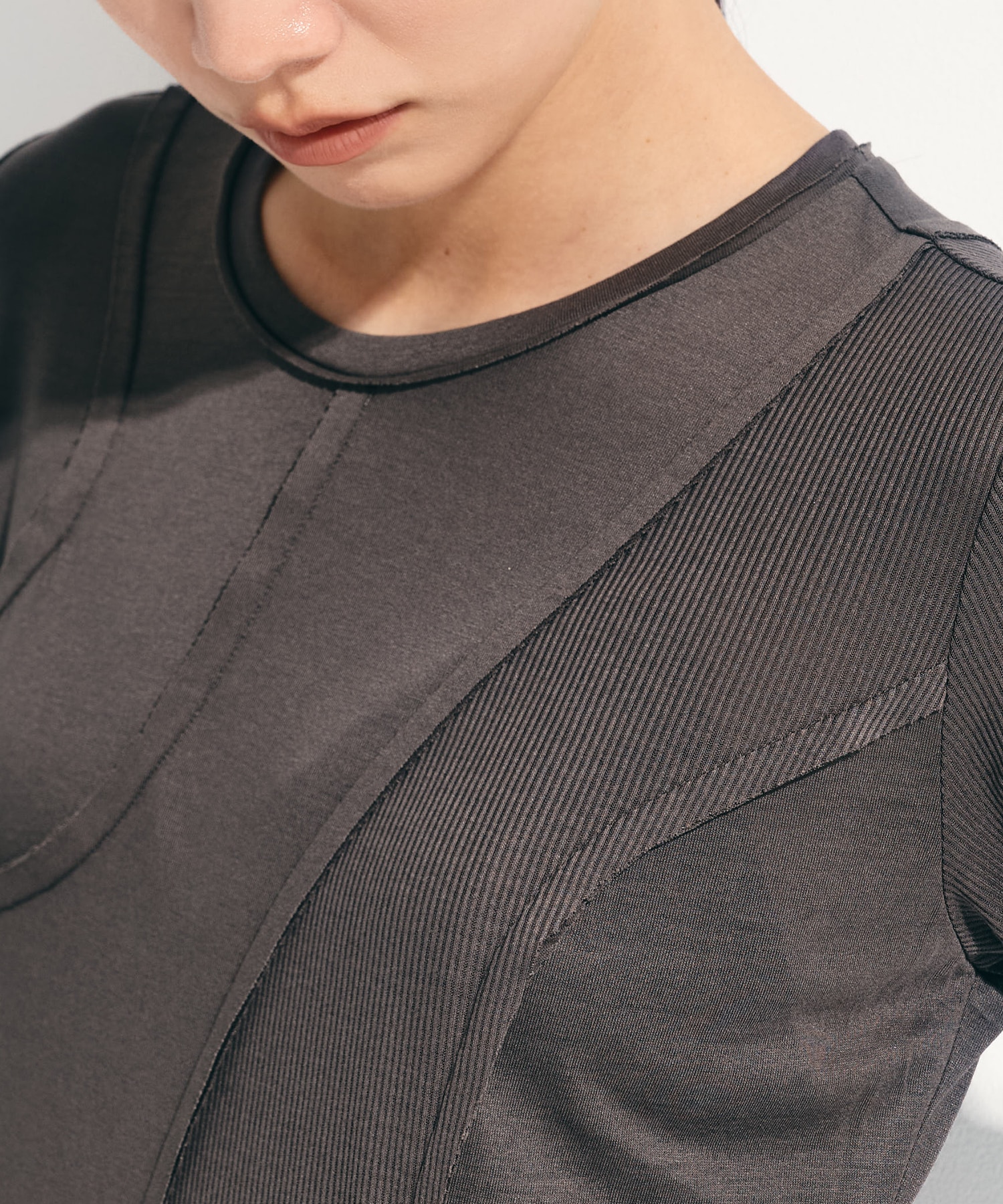 Deconstructed Jersey Dress 