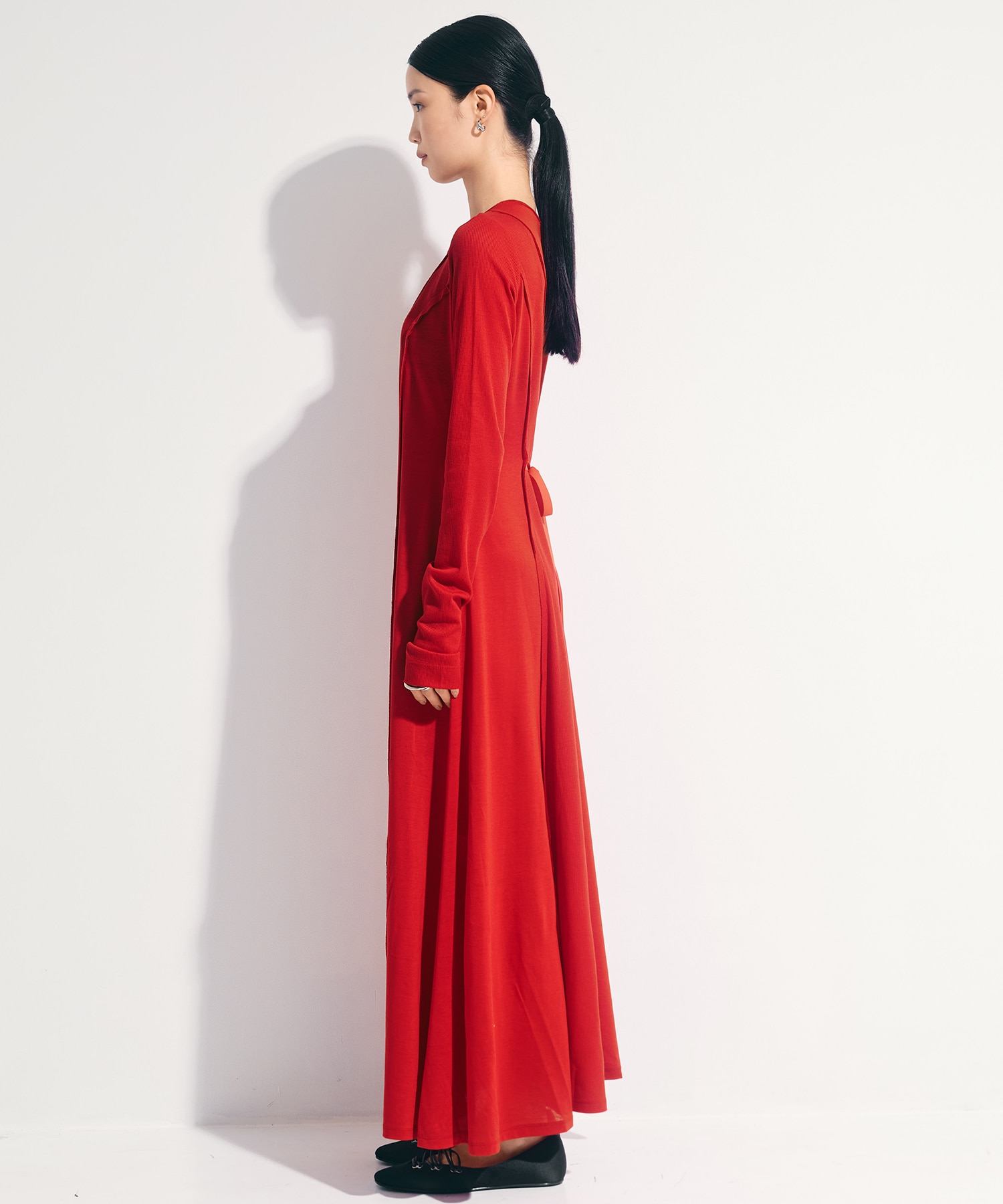 Deconstructed Jersey Dress 