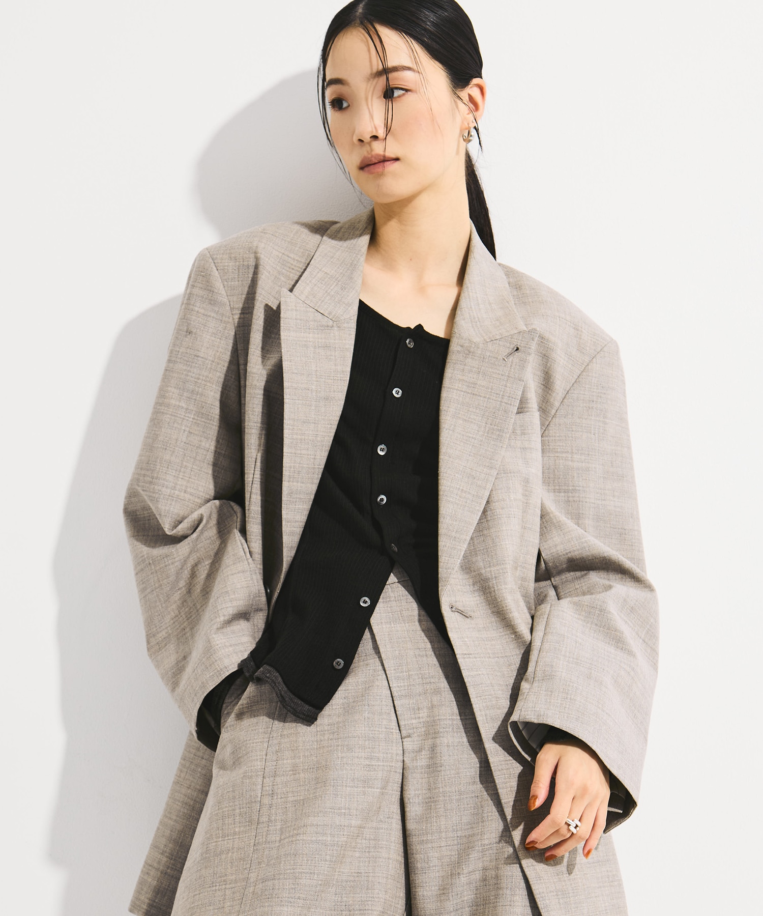 Cashmere Silk Long Tee STUDIOUS