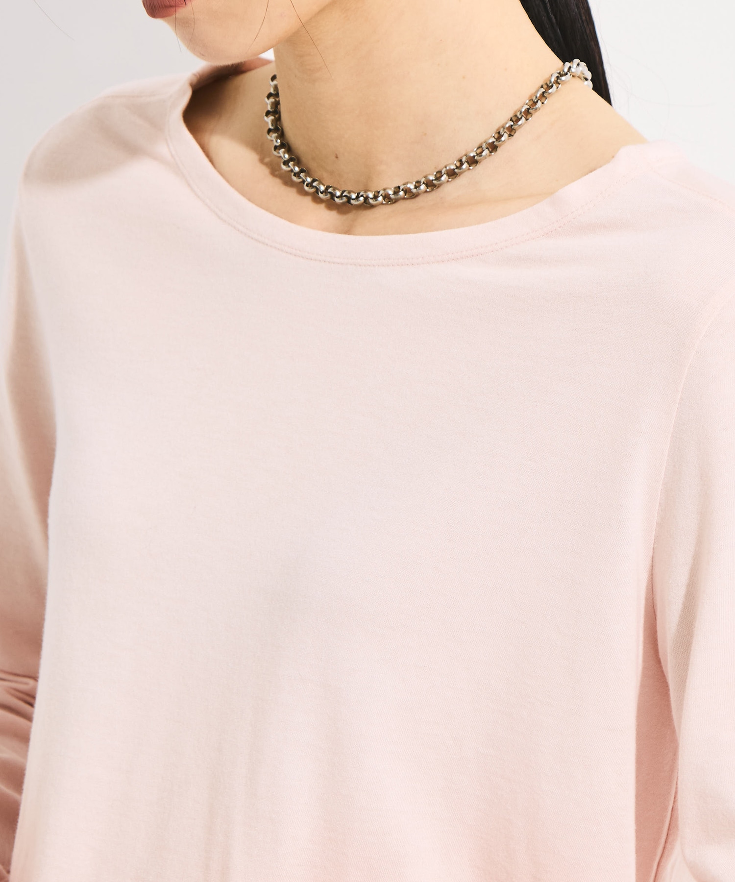 SHOULDER SNAP LONG SLEEVE TEE STUDIOUS