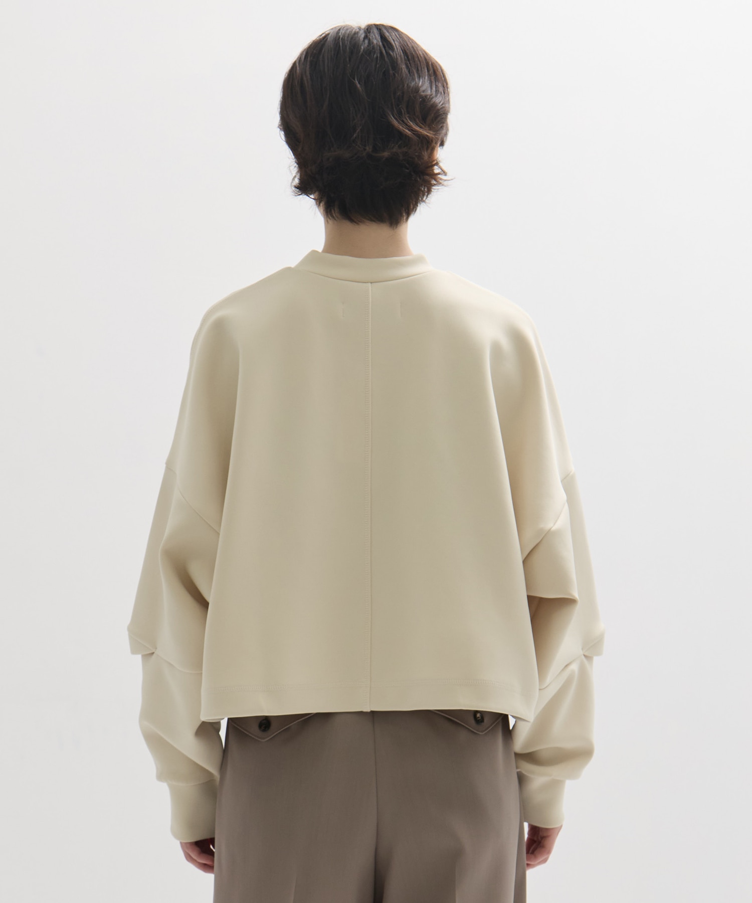 Draw Cord Cropped T UJOH