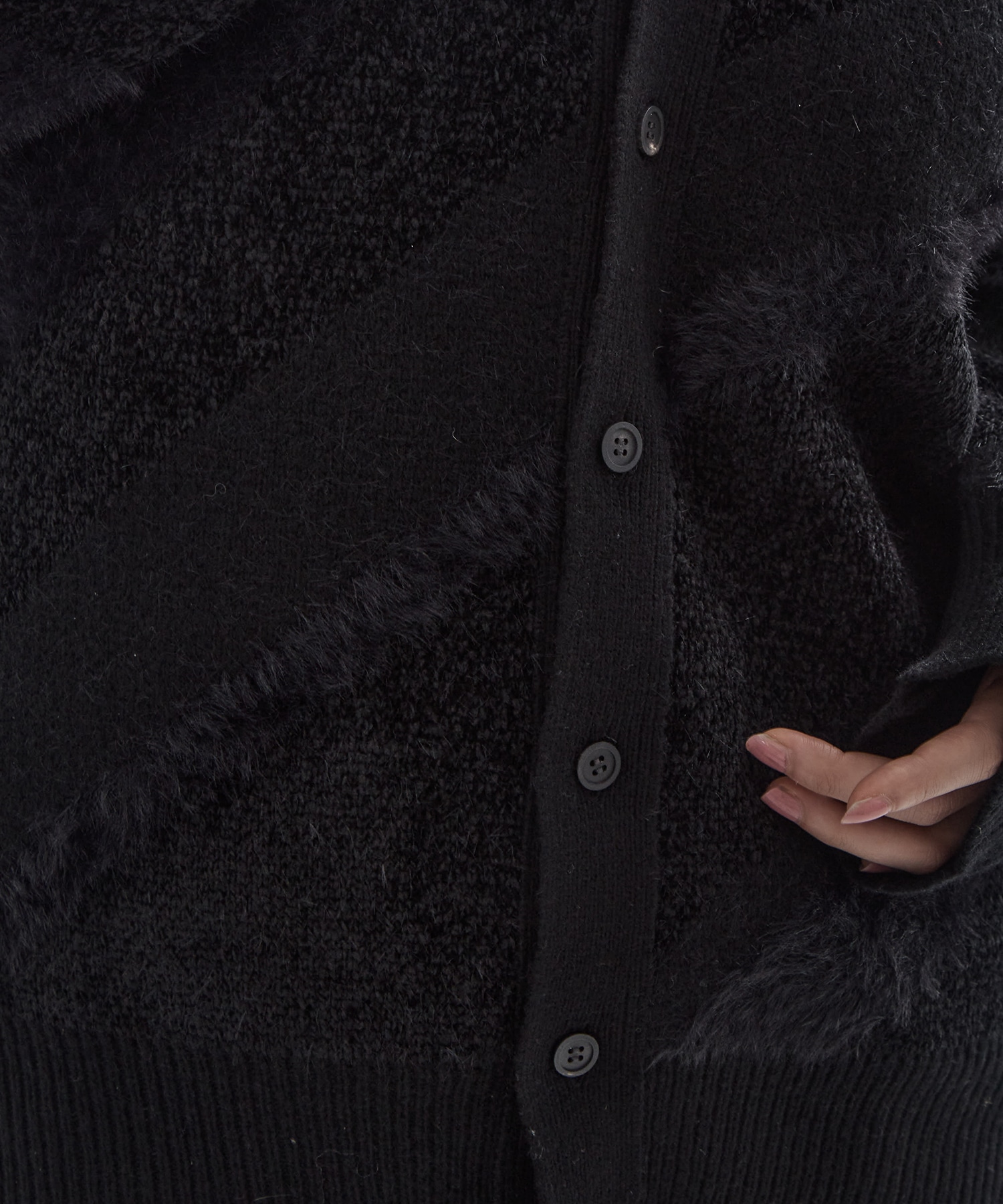 Regimental knit cardigan TOGA