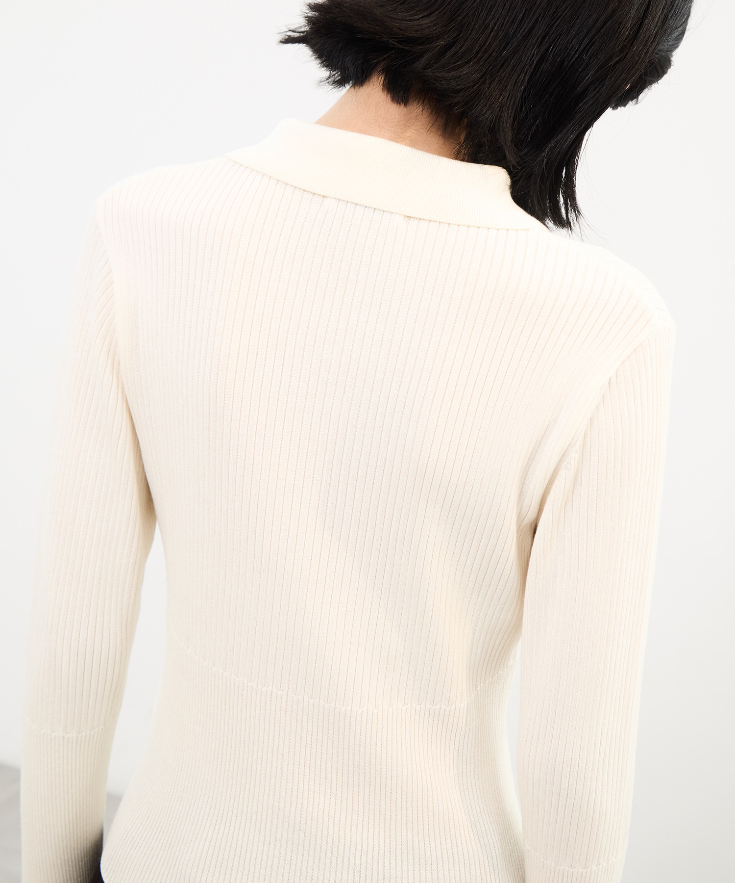 ZIP UP POLO KNIT STUDIOUS