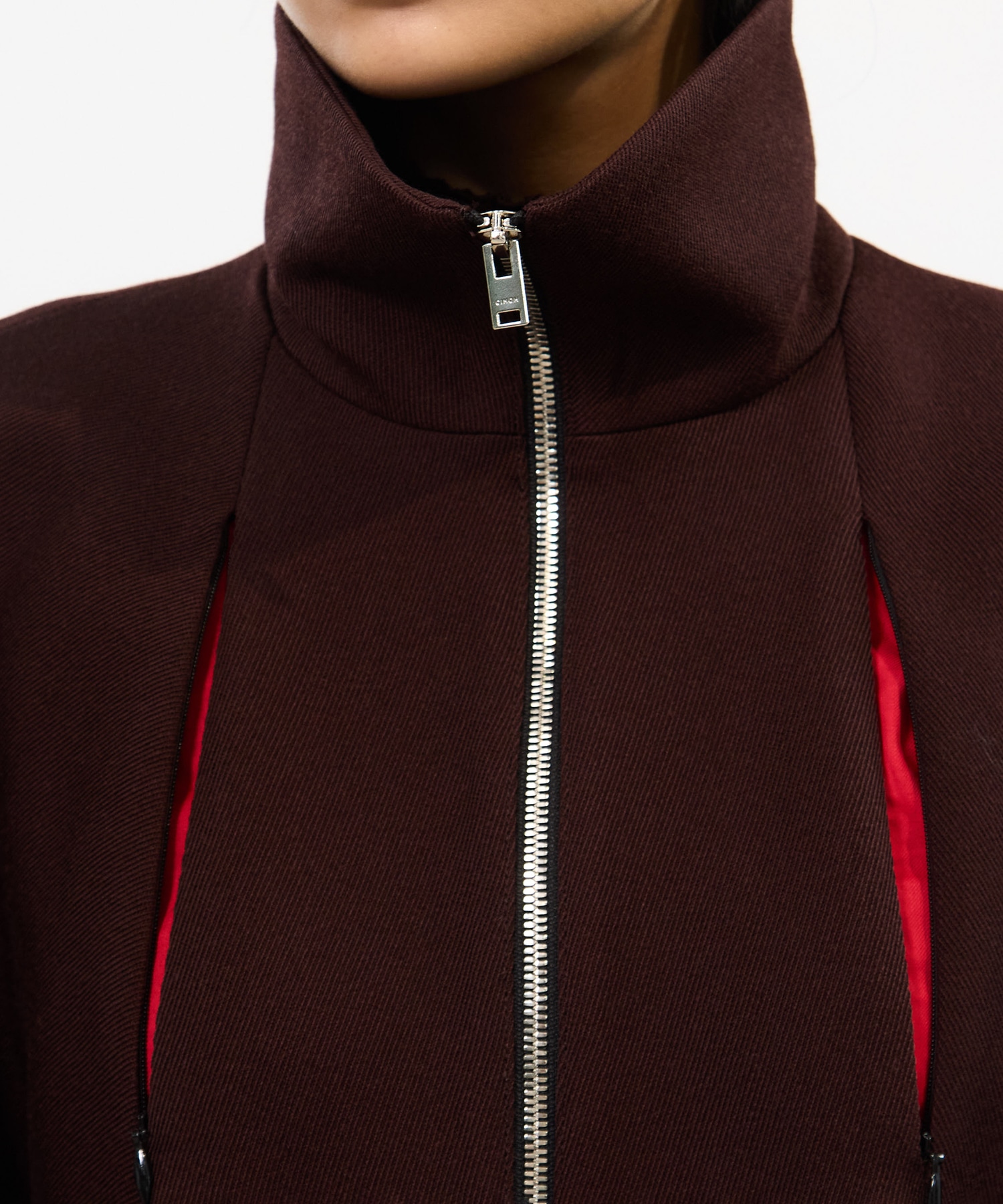 CAVARLY TWILL ZIP BLOUSON CINOH