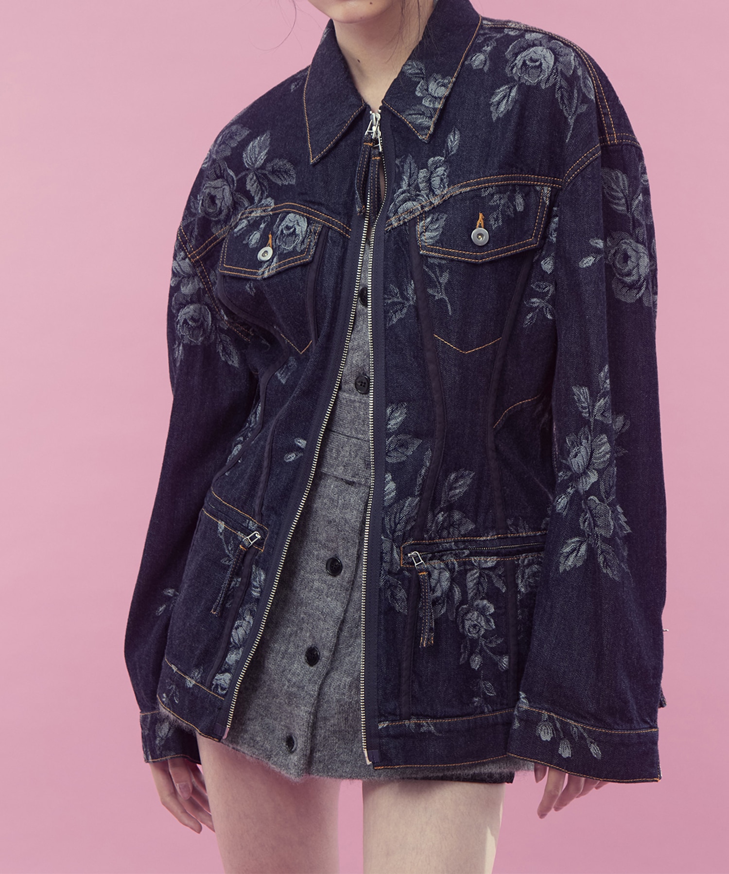 別注 ROSE DENIM JACKET FETICO