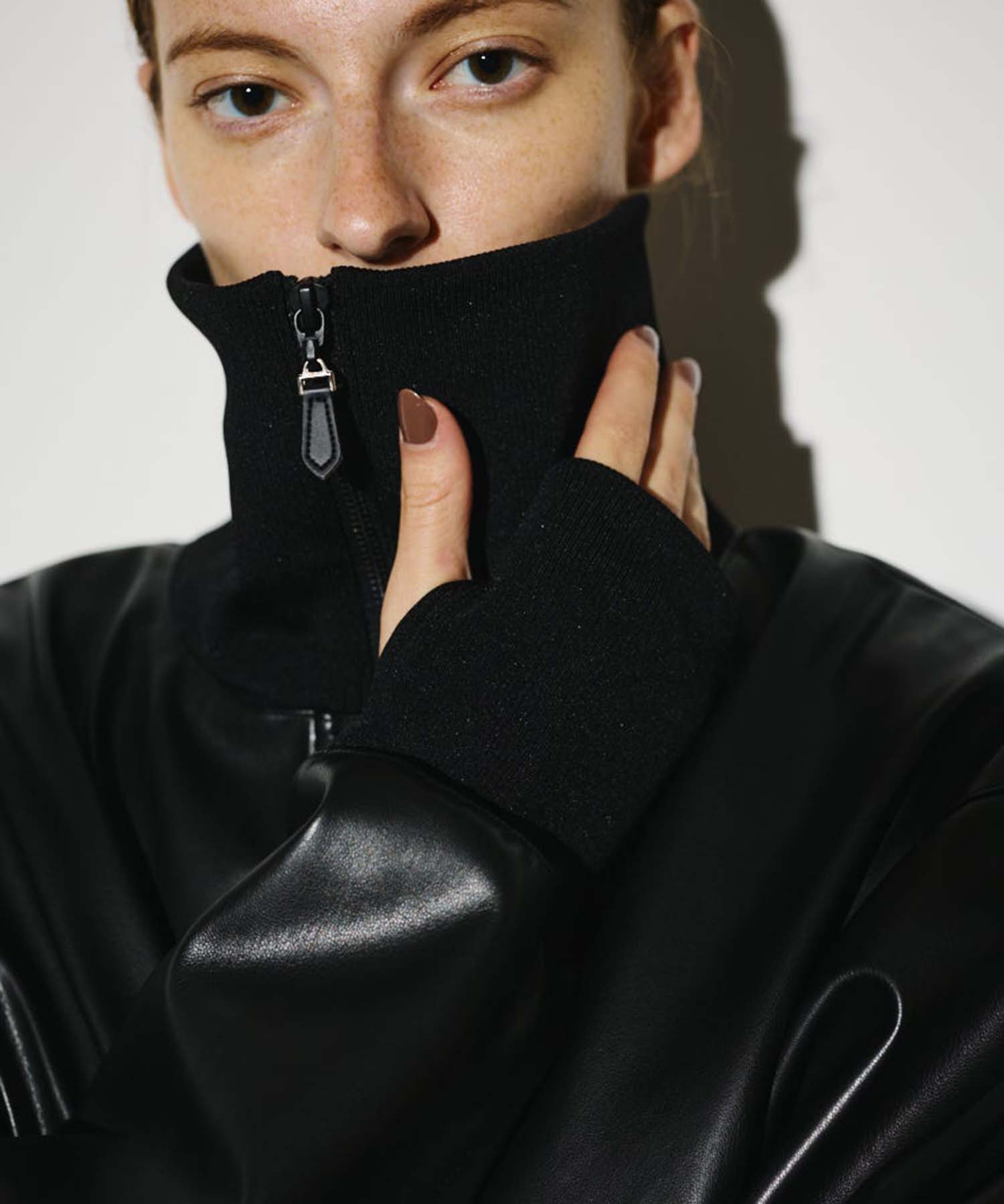 Synthetic leather short JK RIM.ARK