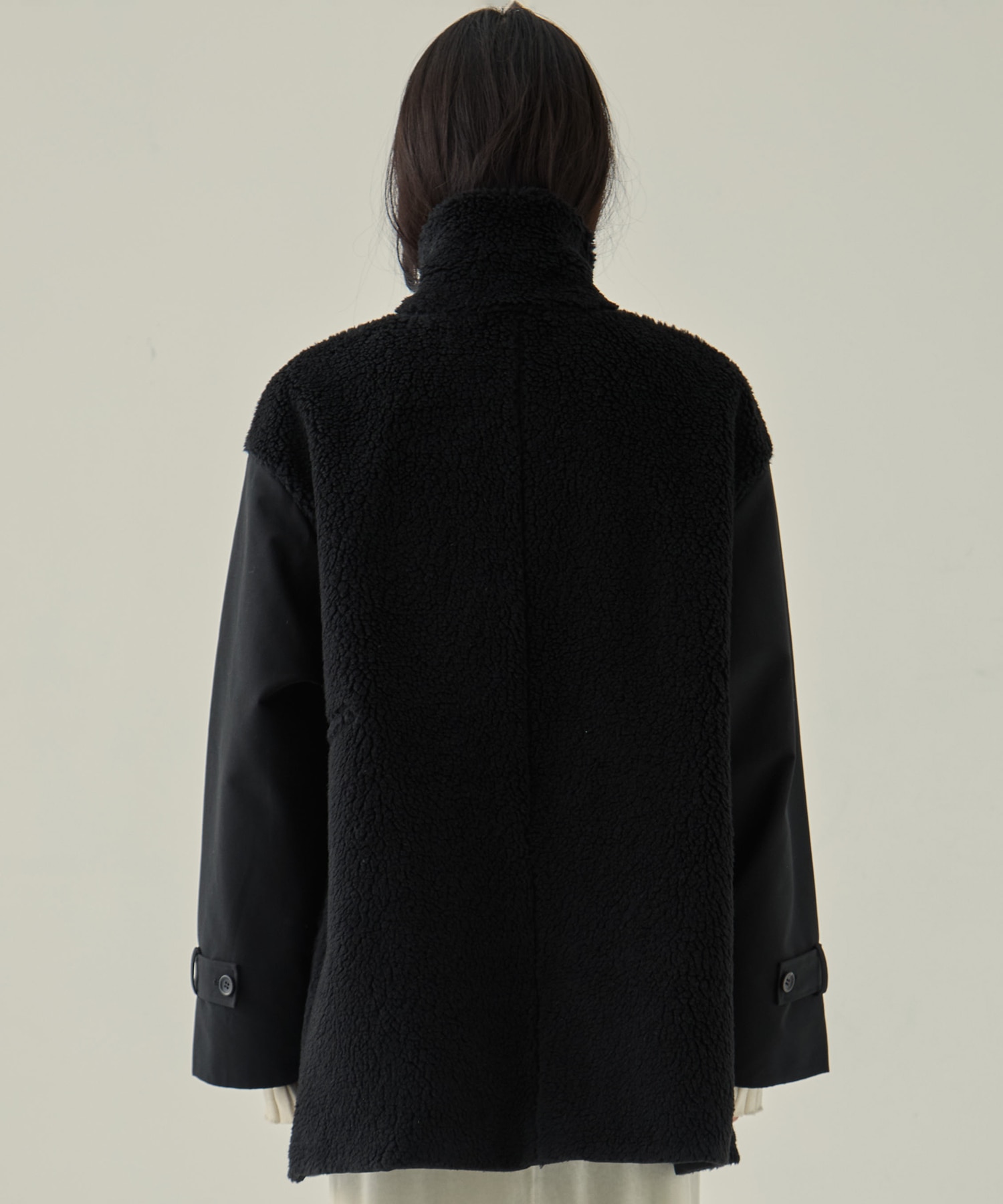 別注リサイクルシェルタフタ×ボア VACHEMENT