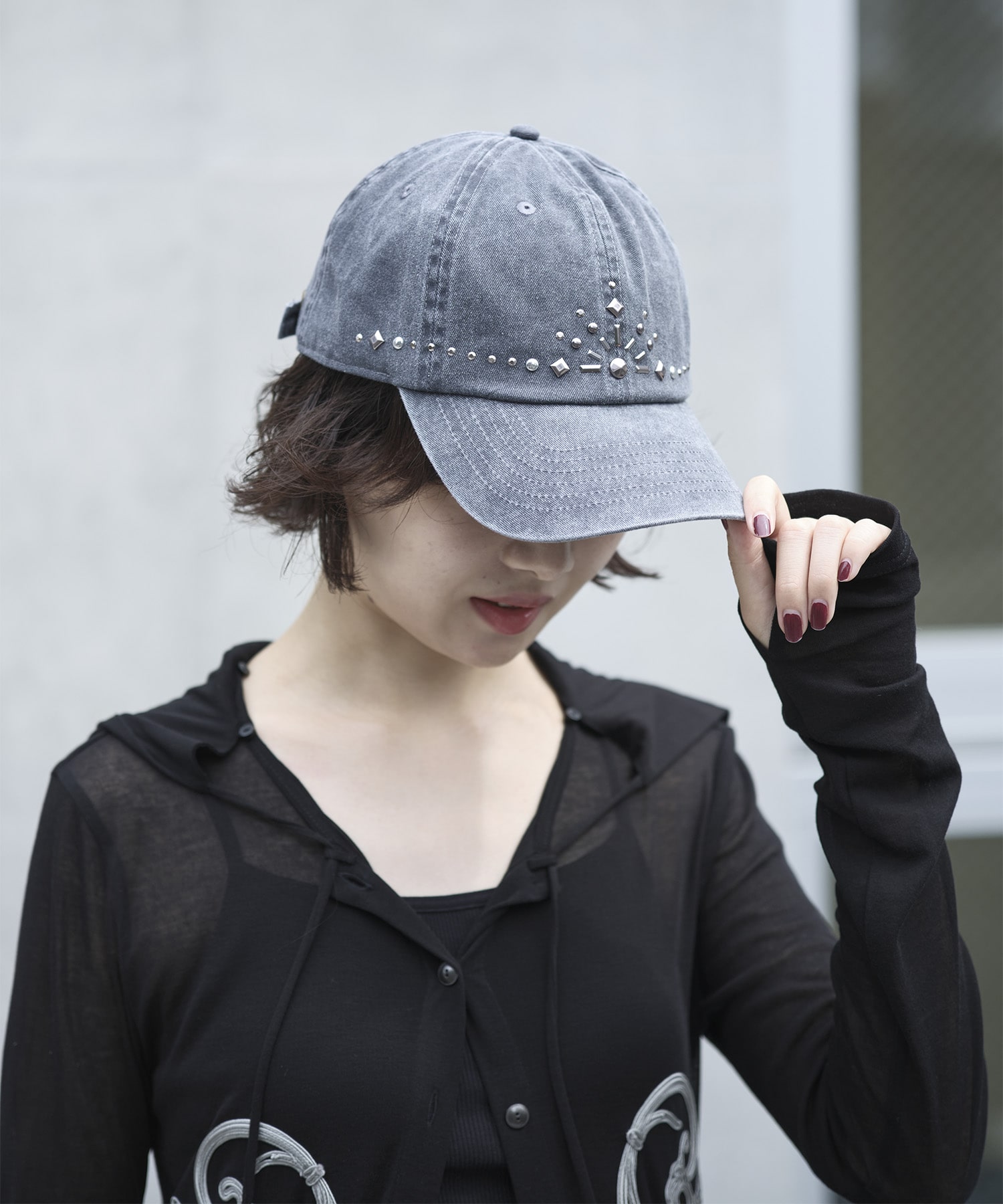 別注silver metal tiara cap tanakadaisuke