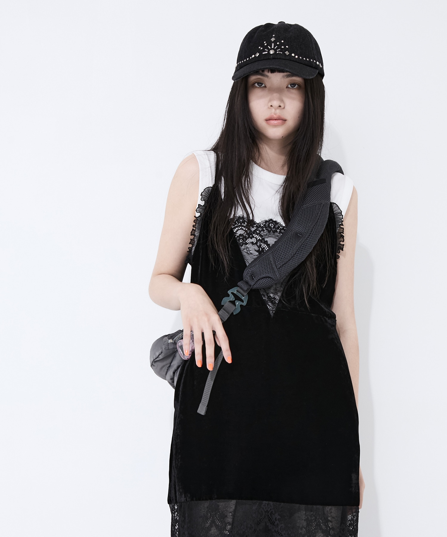 別注silver metal tiara cap tanakadaisuke