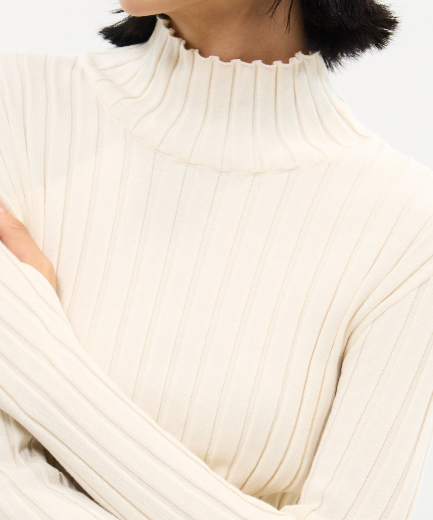 Silk Viscorse Wide Rib KT STUDIOUS