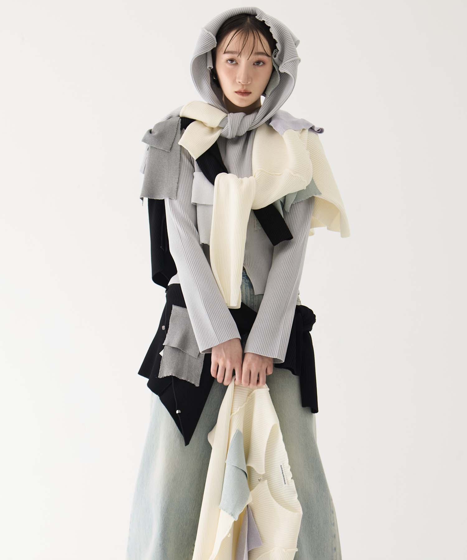 別注 RIB KNIT CARDIGAN kotohayokozawa