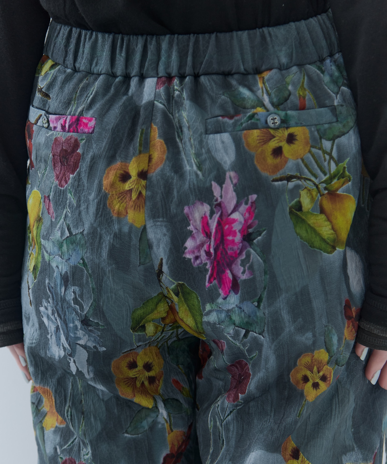 UND GRACE JACQUARD PRINT PANTS AMERI