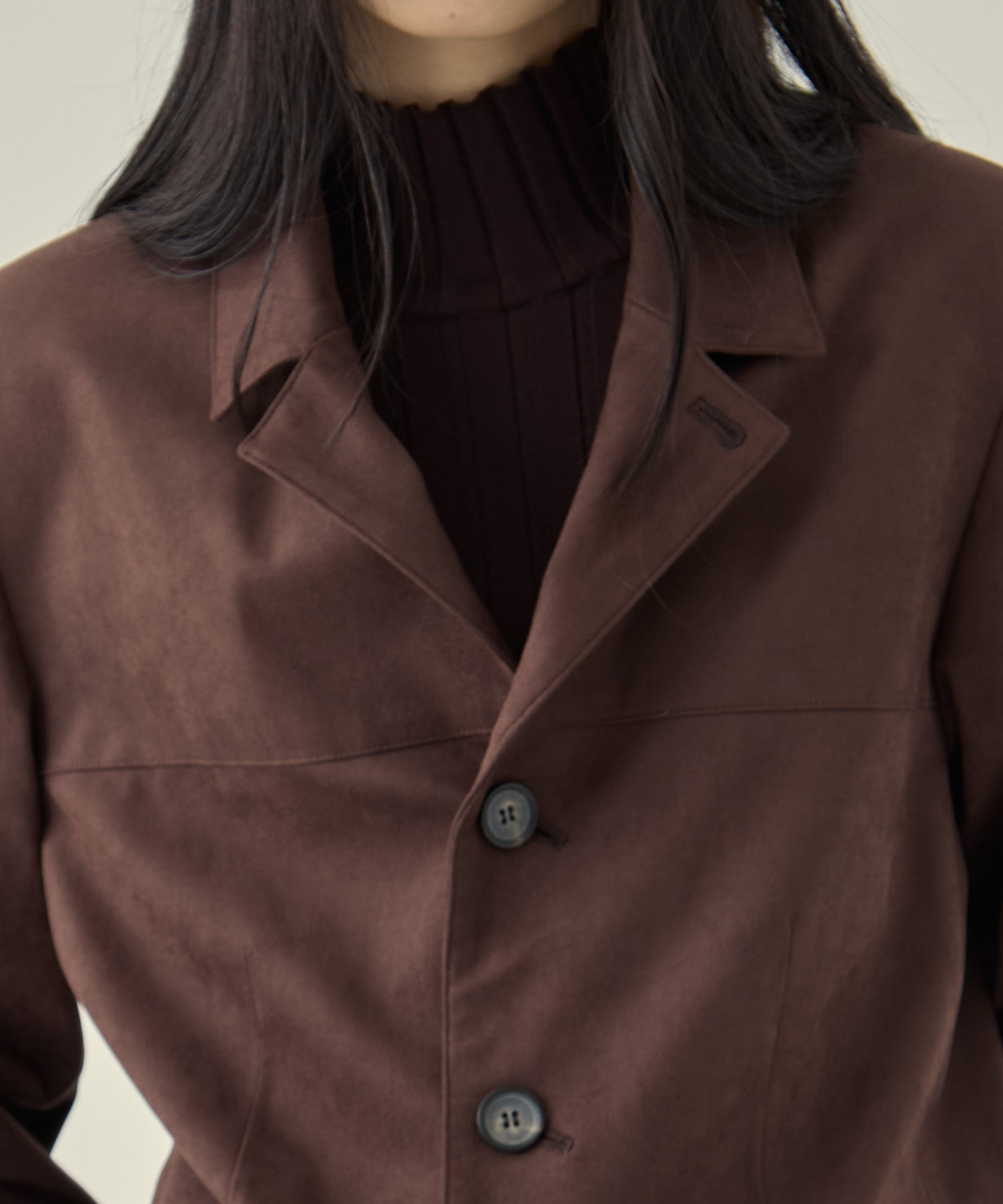 Soft Suede Over Jacket STUDIOUS