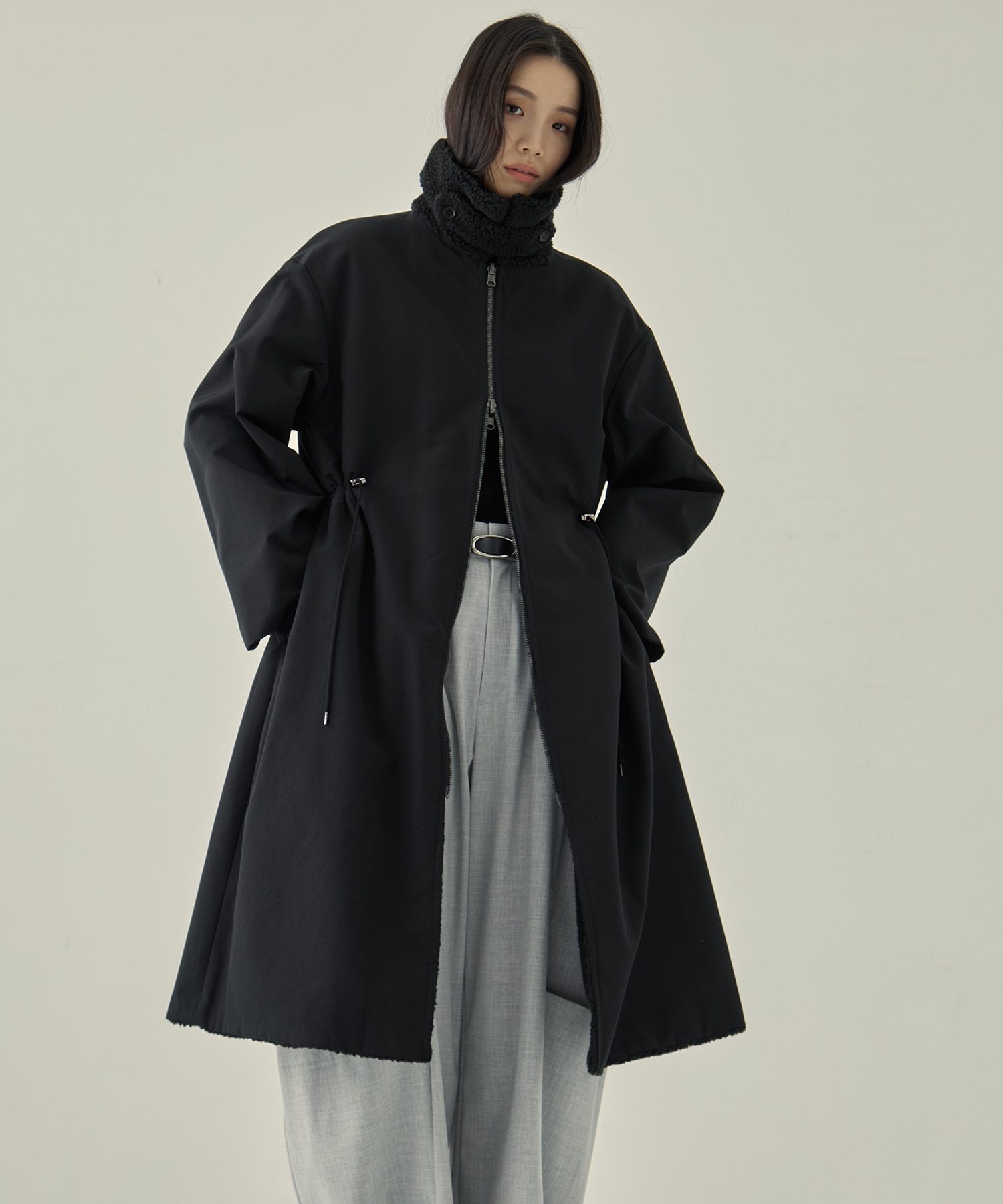 リサイクルシェルタフタ×ボア(ロング) VACHEMENT