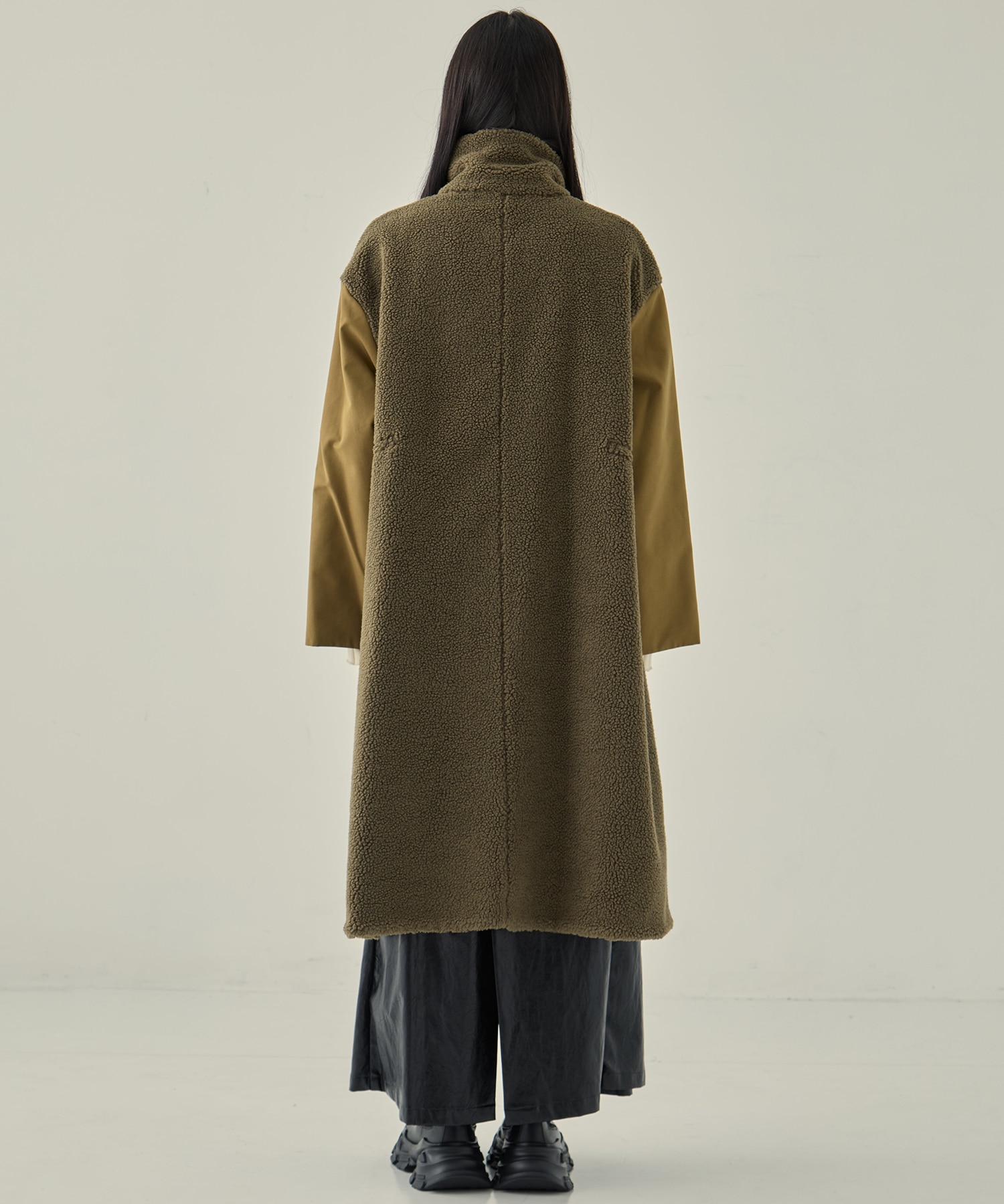 リサイクルシェルタフタ×ボア(ロング) VACHEMENT