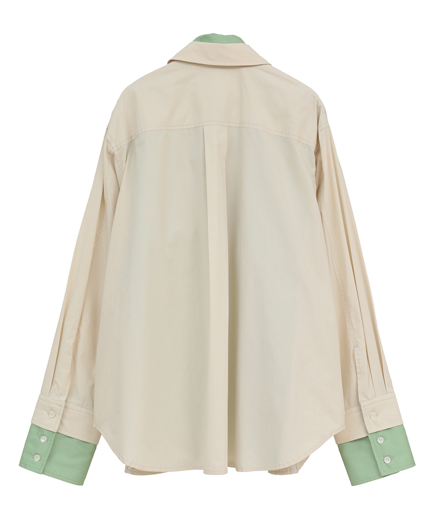 TWO TONE LAYERED SHIRTS CLANE