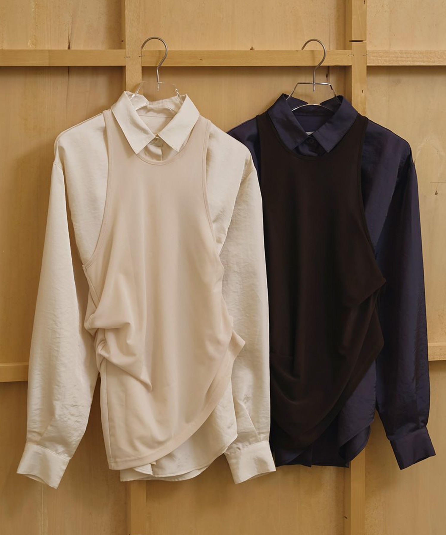 2set Layered Shirts TODAYFUL