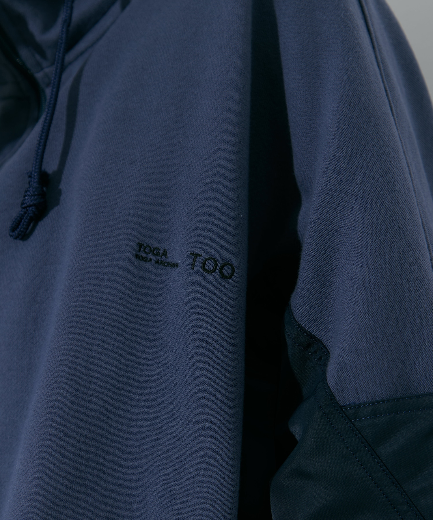 Cotton nylon hoodie TOGA