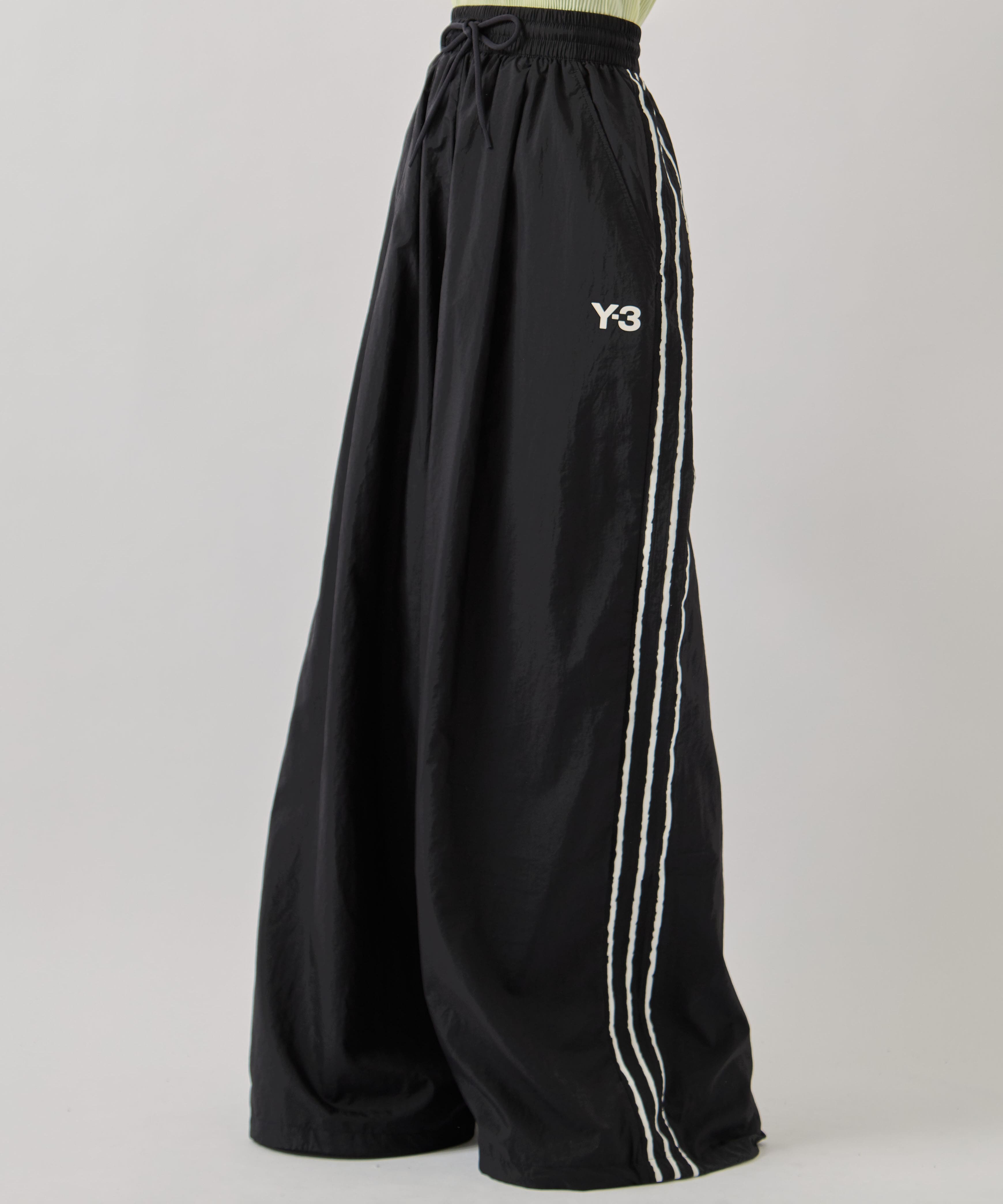 Y3-S26-0000-174/U_RE 3S WIDE PT BLACK(サイドラインワイドバル Y-3