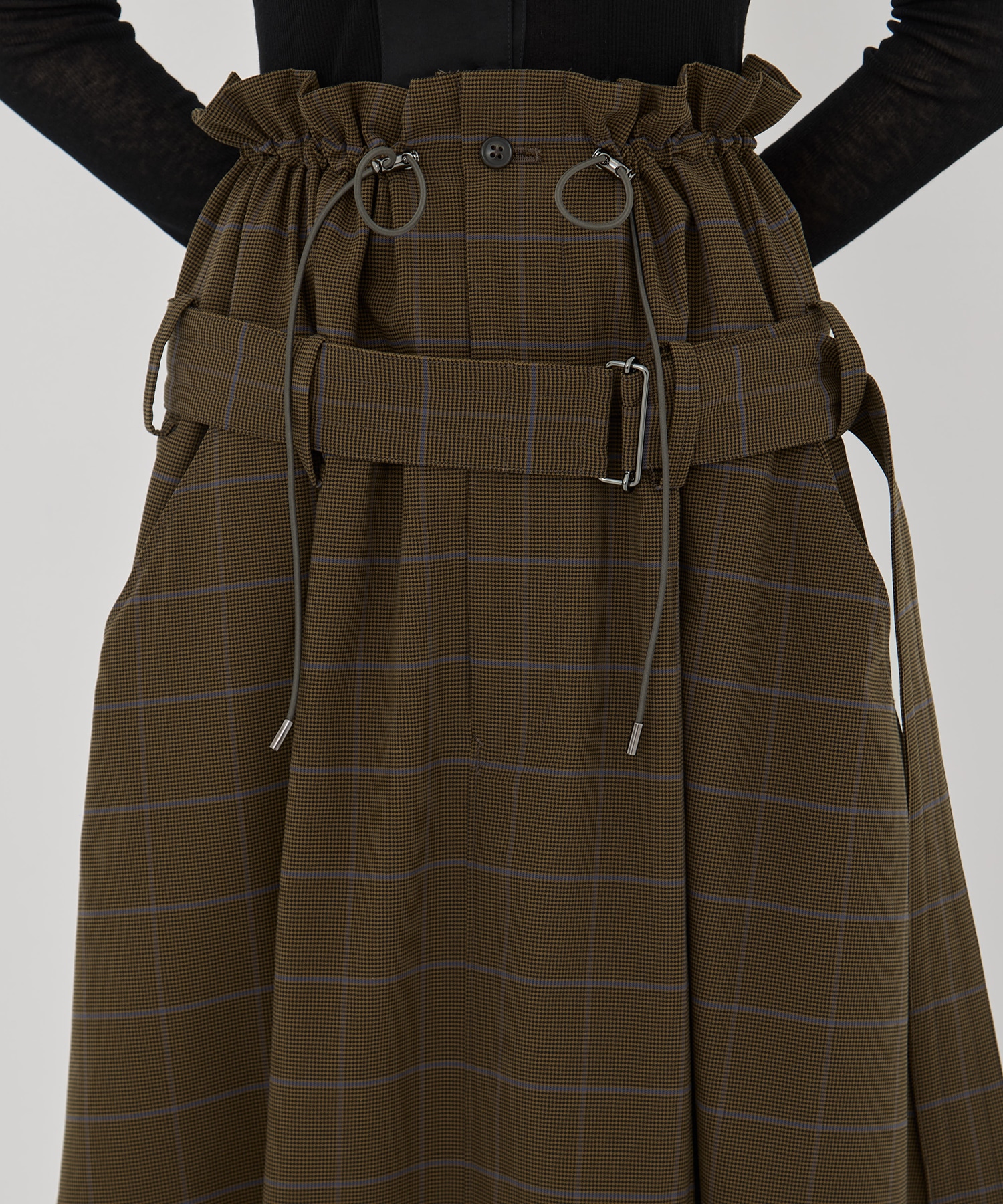 別注 Draw Code Belt Skirt UJOH