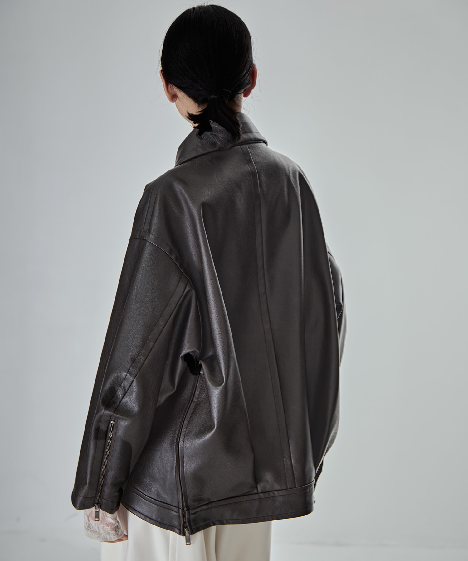 Vintage Leather Blouson STUDIOUS