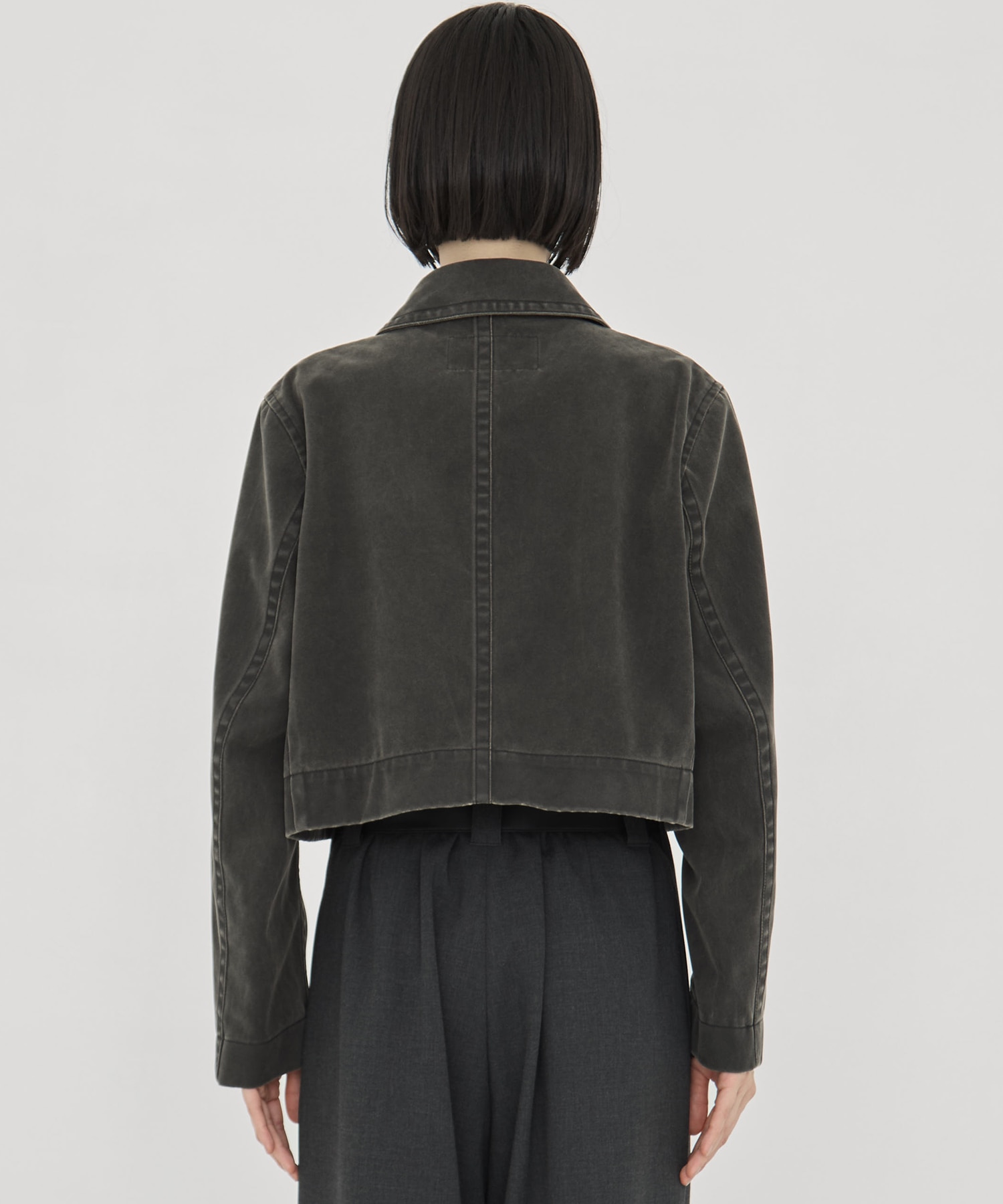 Suede Short Jacket STUDIOUS