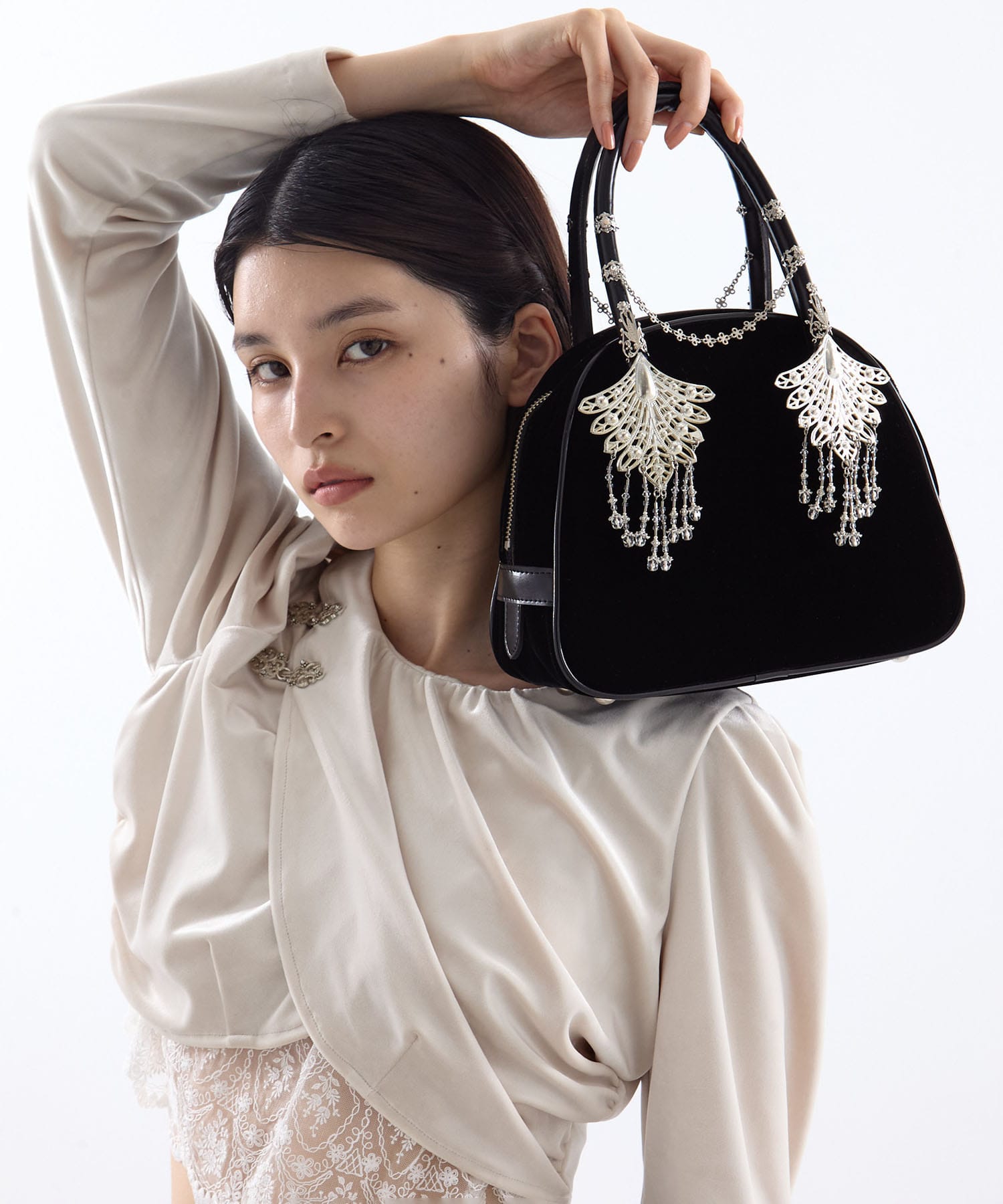 wing bijou hand bag tanakadaisuke