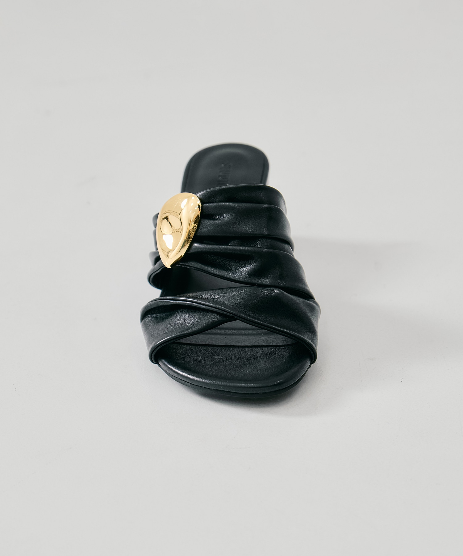 Twisted Vegan Leather Sandals STUDIOUS