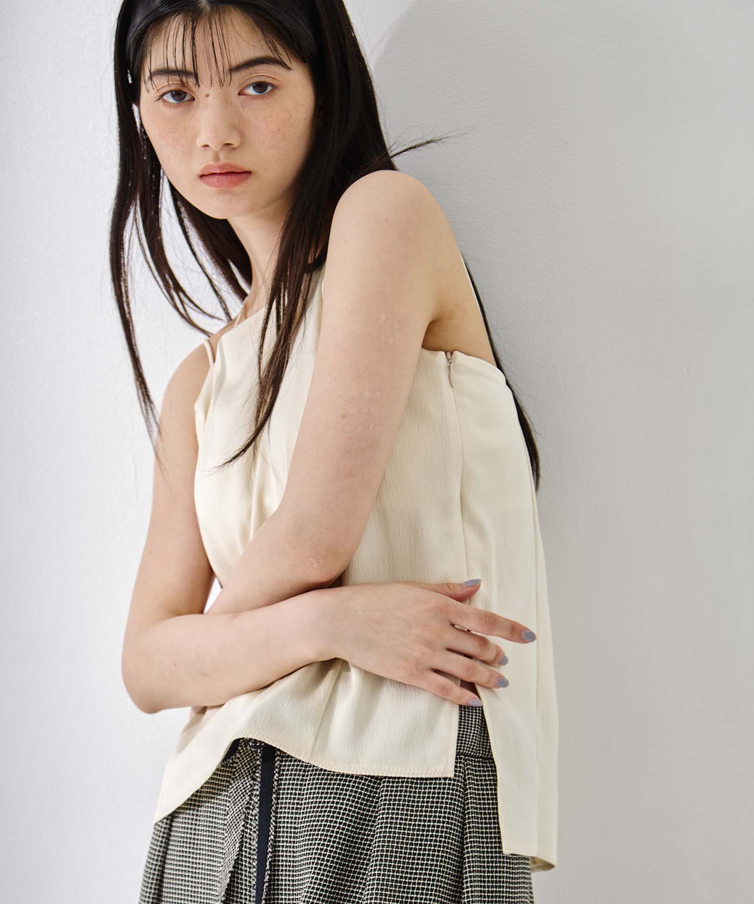 Stretch Satin Padded Camisole 