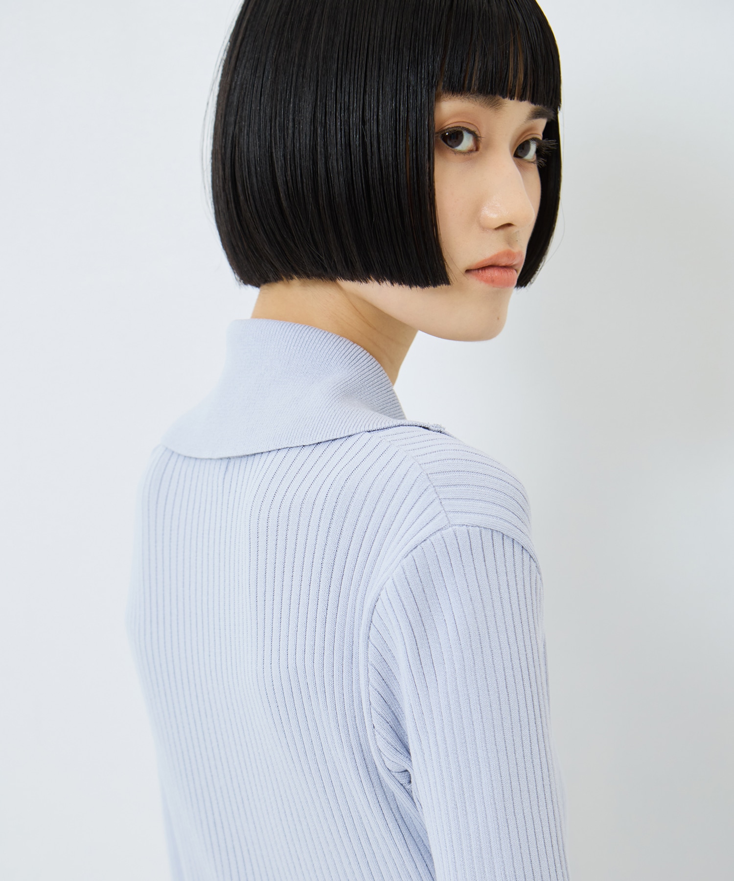 Sailor Collar Knit Dress STUDIOUS