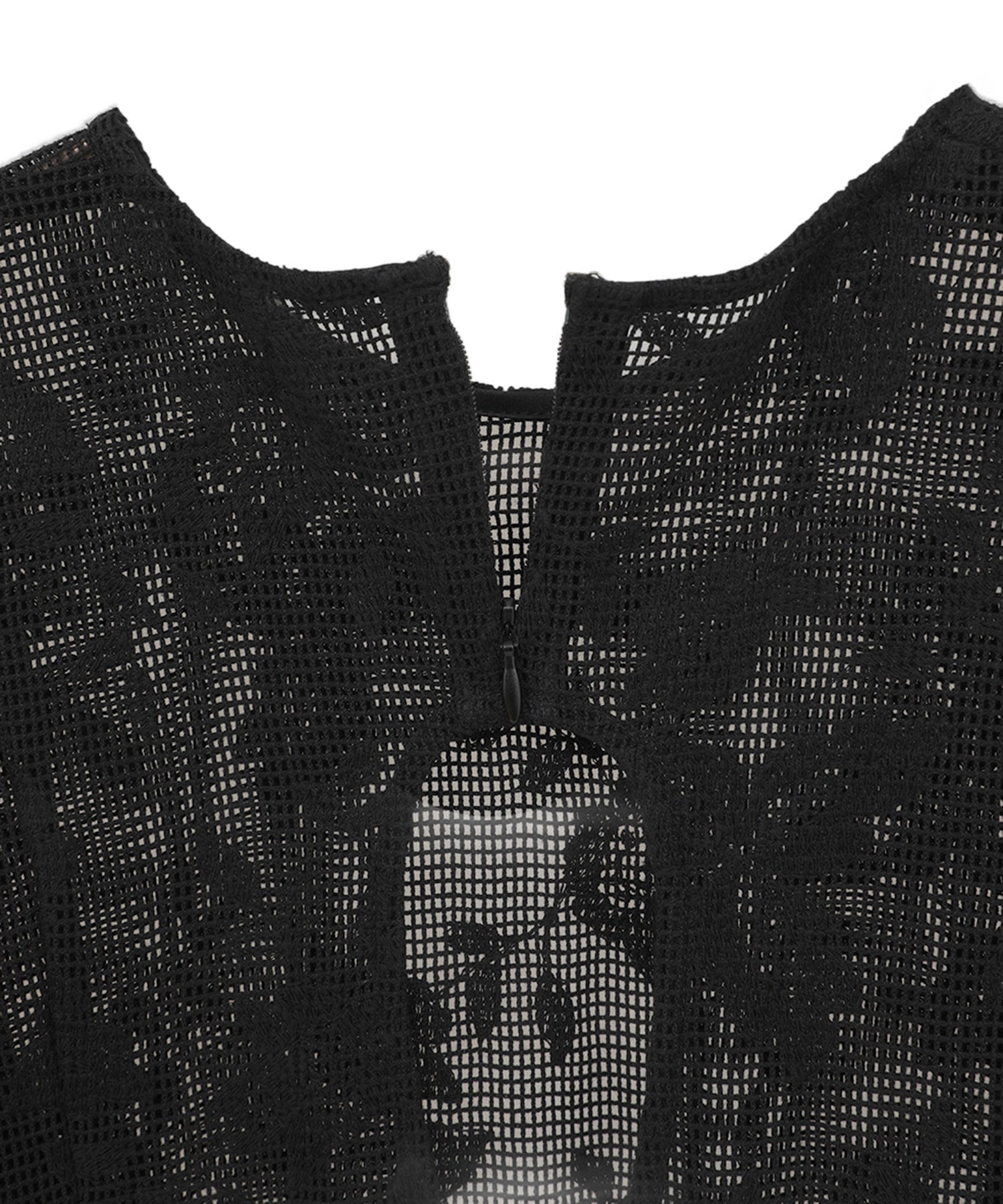 BACK DESIGN FLOWER LACE TOPS CLANE