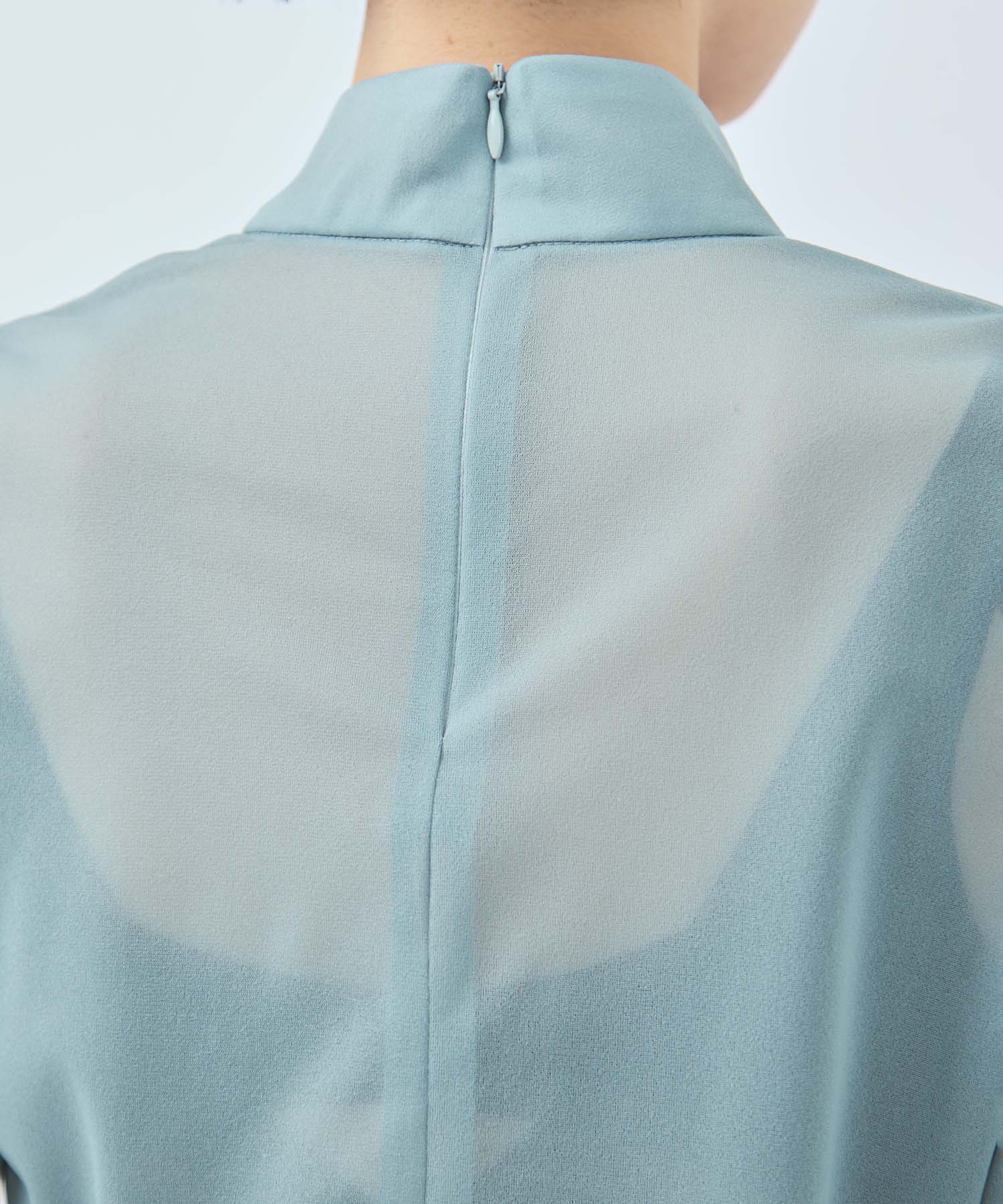 別注Moon road embroidered sheer top MURRAL