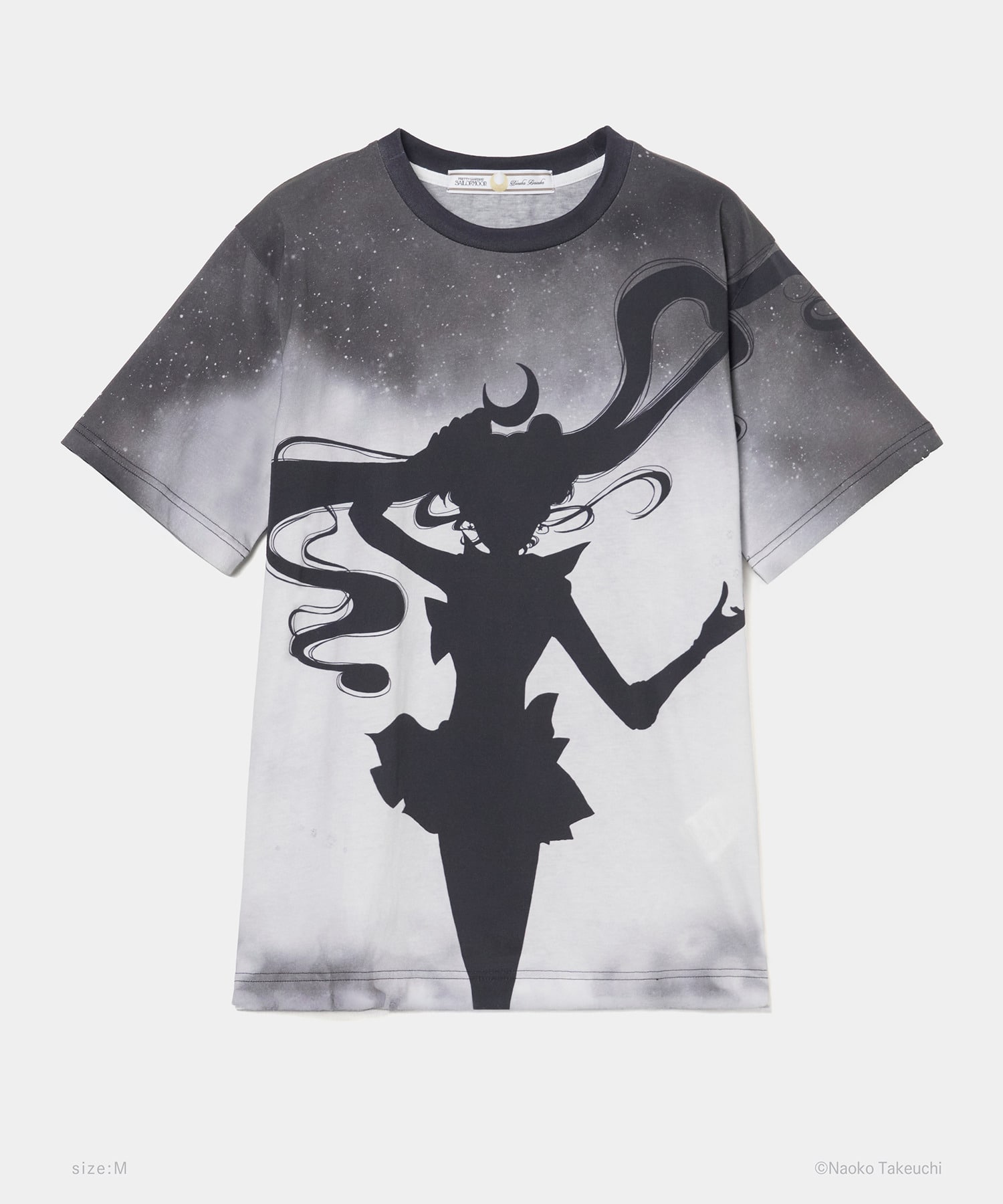 Sailor Moon silhouette T-shirt tanakadaisuke