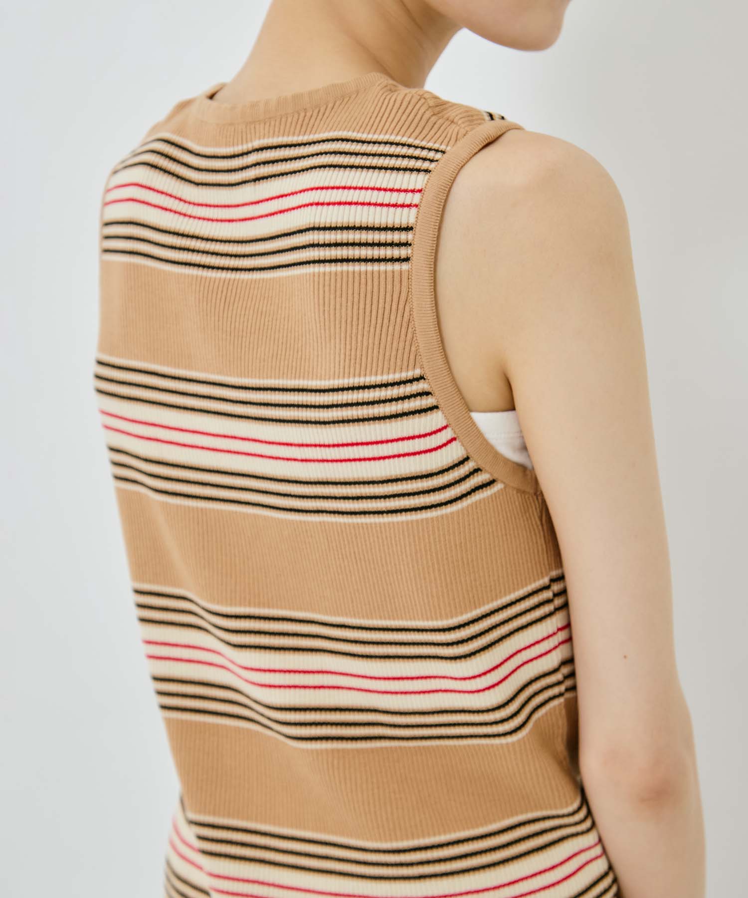 AKES-012K【ボーダーニットトップス】 AKANE UTSUNOMIYA