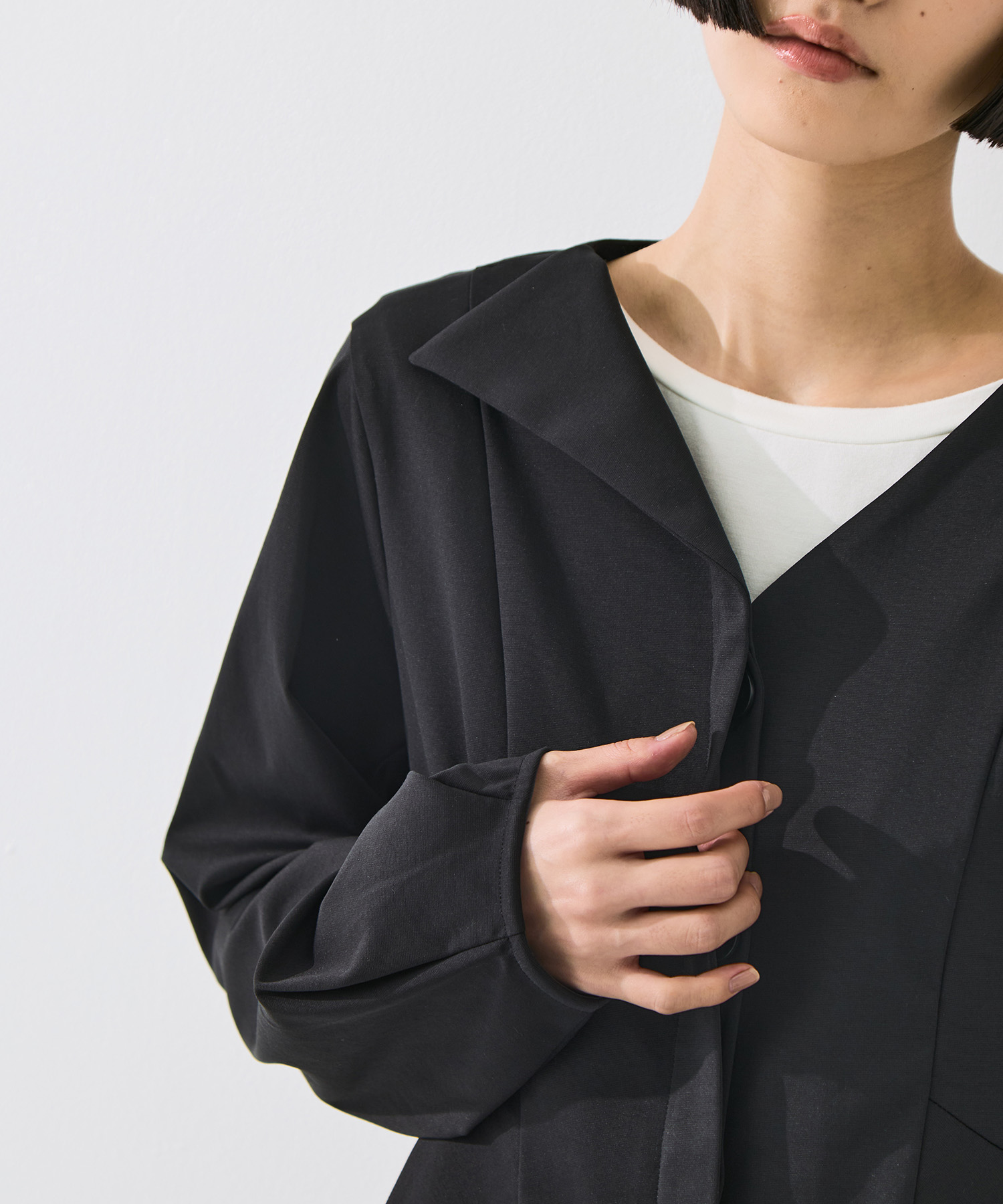 Form Peplum Tops STUDIOUS