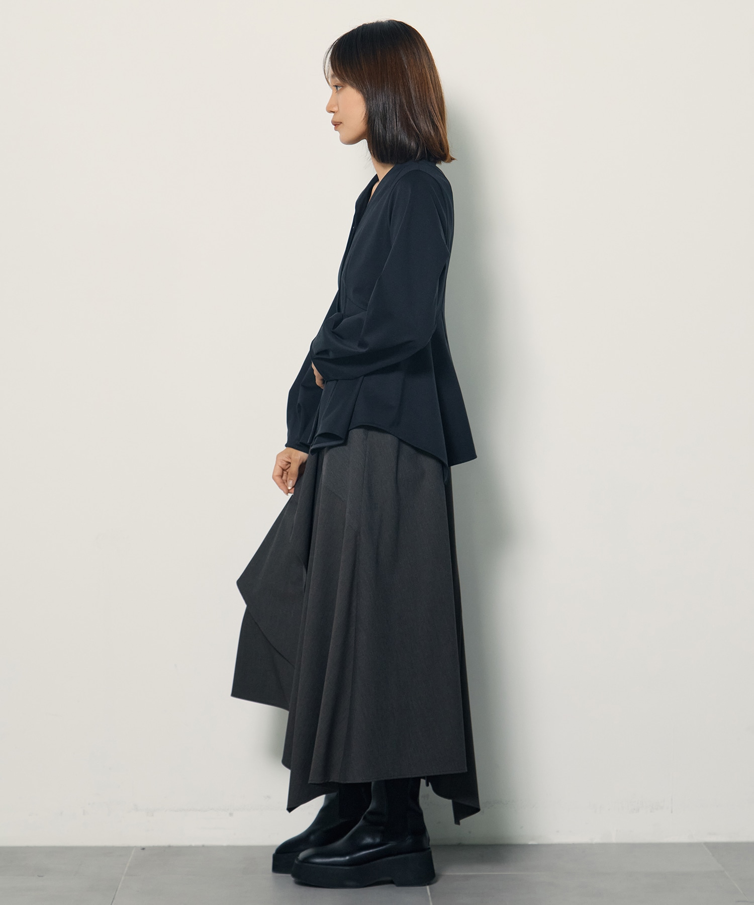 Form Peplum Tops STUDIOUS