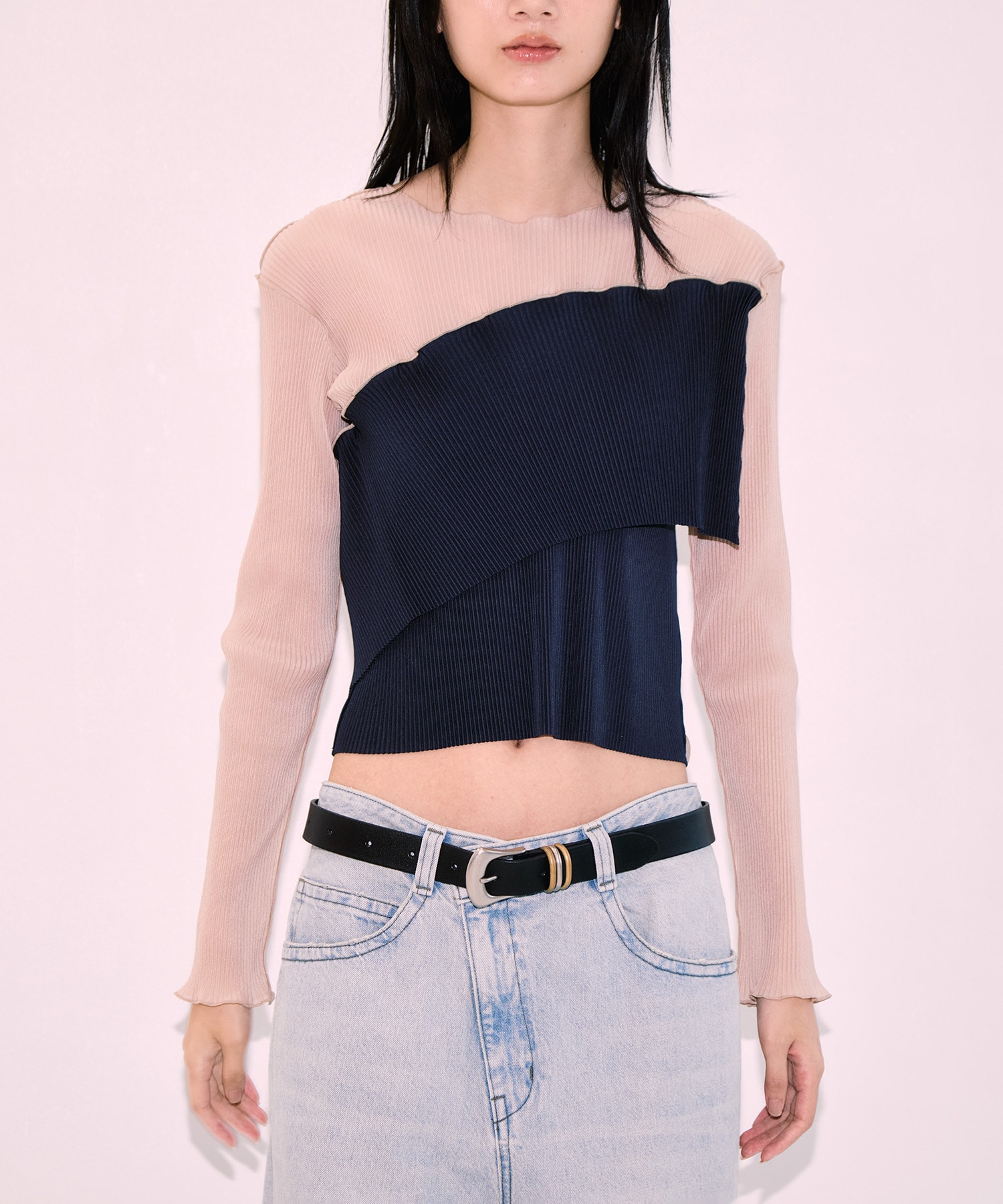 別注 SHEER DOCKING CREW TOPS kotohayokozawa