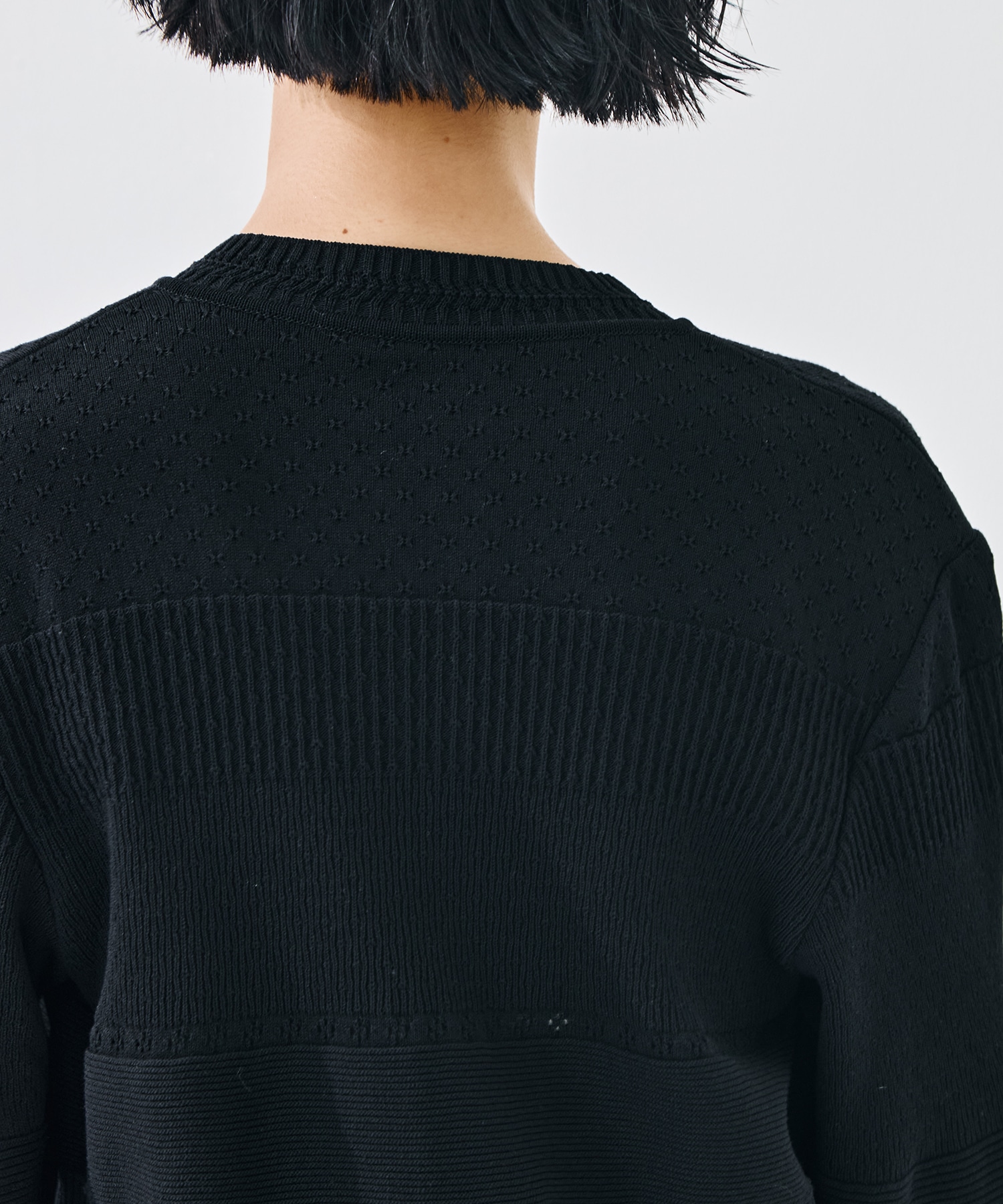 Knit Lace Cardigan Mame Kurogouchi
