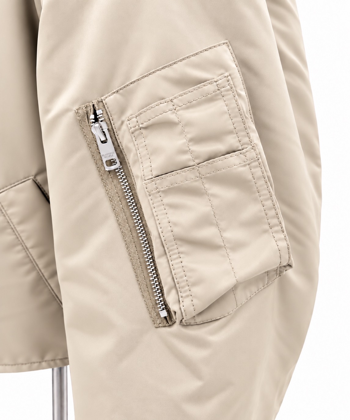 別注 DOWN PUFFER MA-1 beautiful people