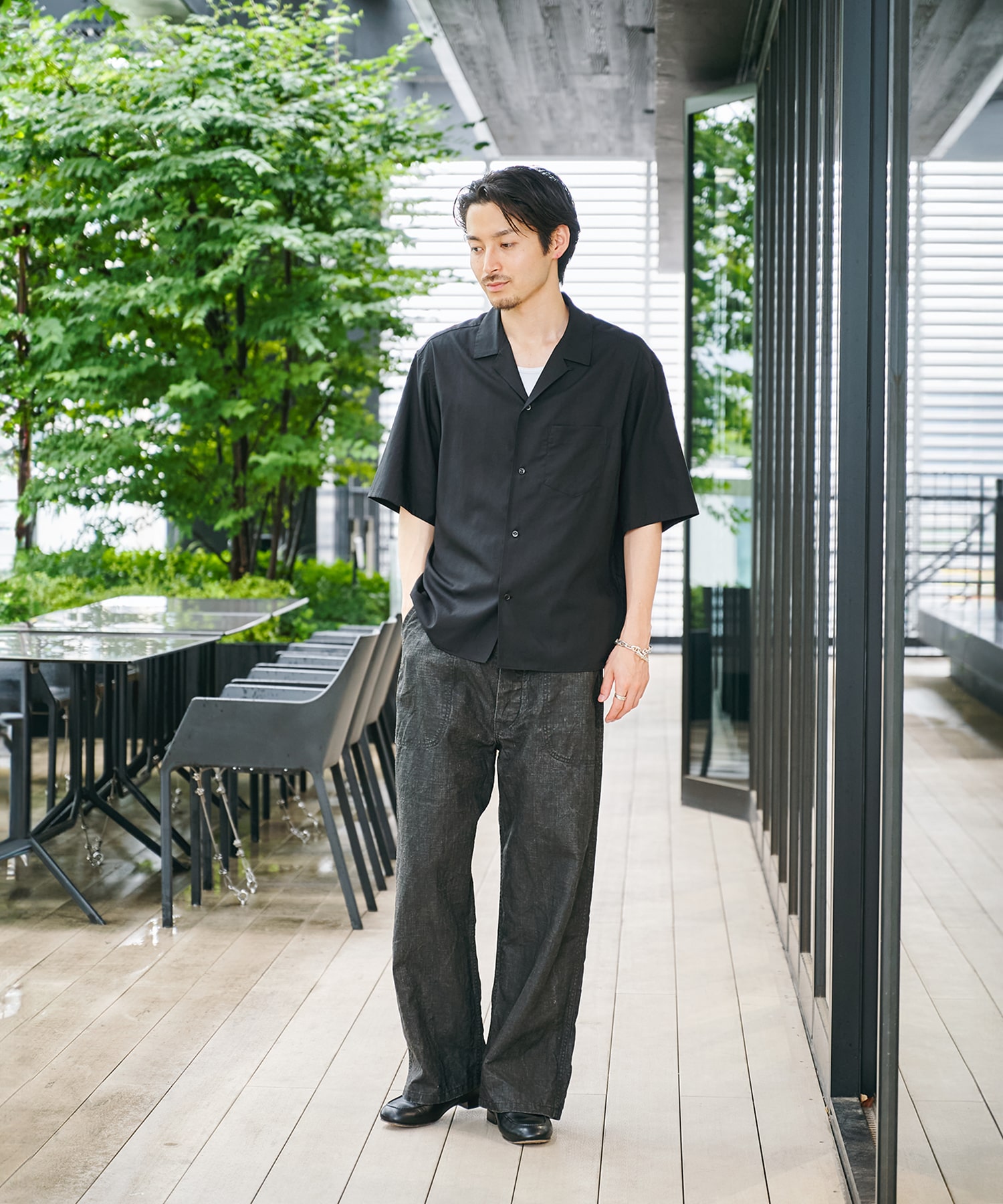 Soft Open collar Shirts STUDIOUS