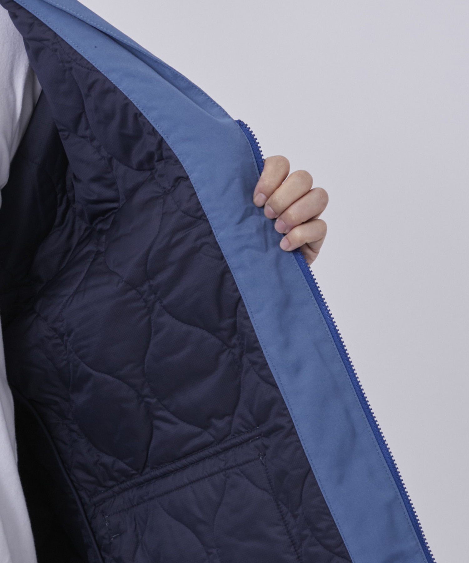 QUILTED HAORI JACKET FDMTL