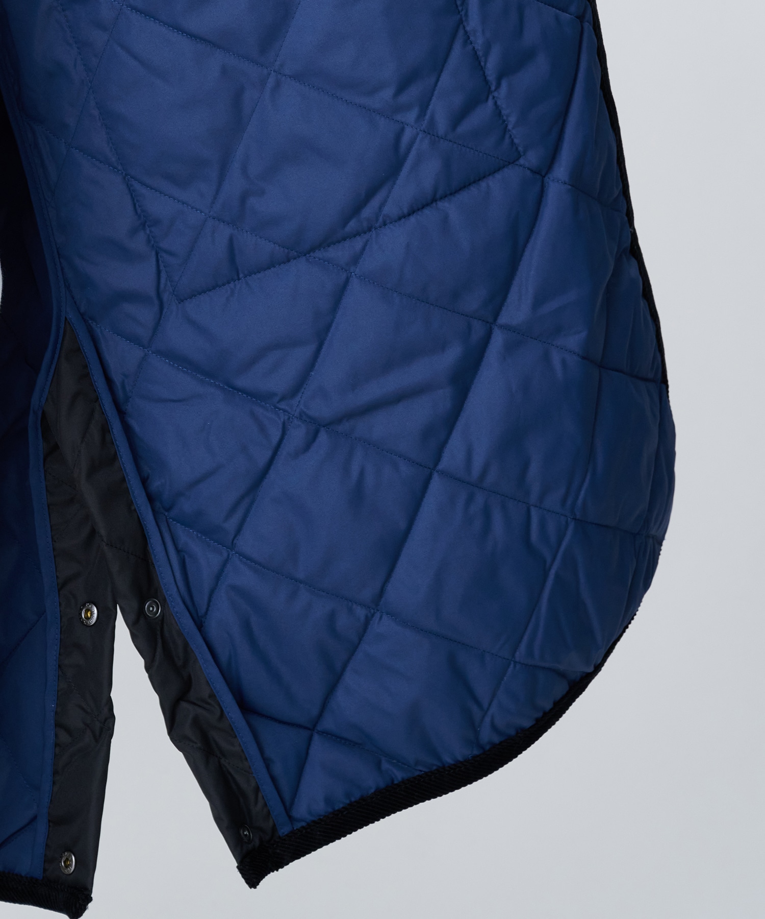 PIPING HOOD LONG DOWN COAT TAION/TAION EXTRA