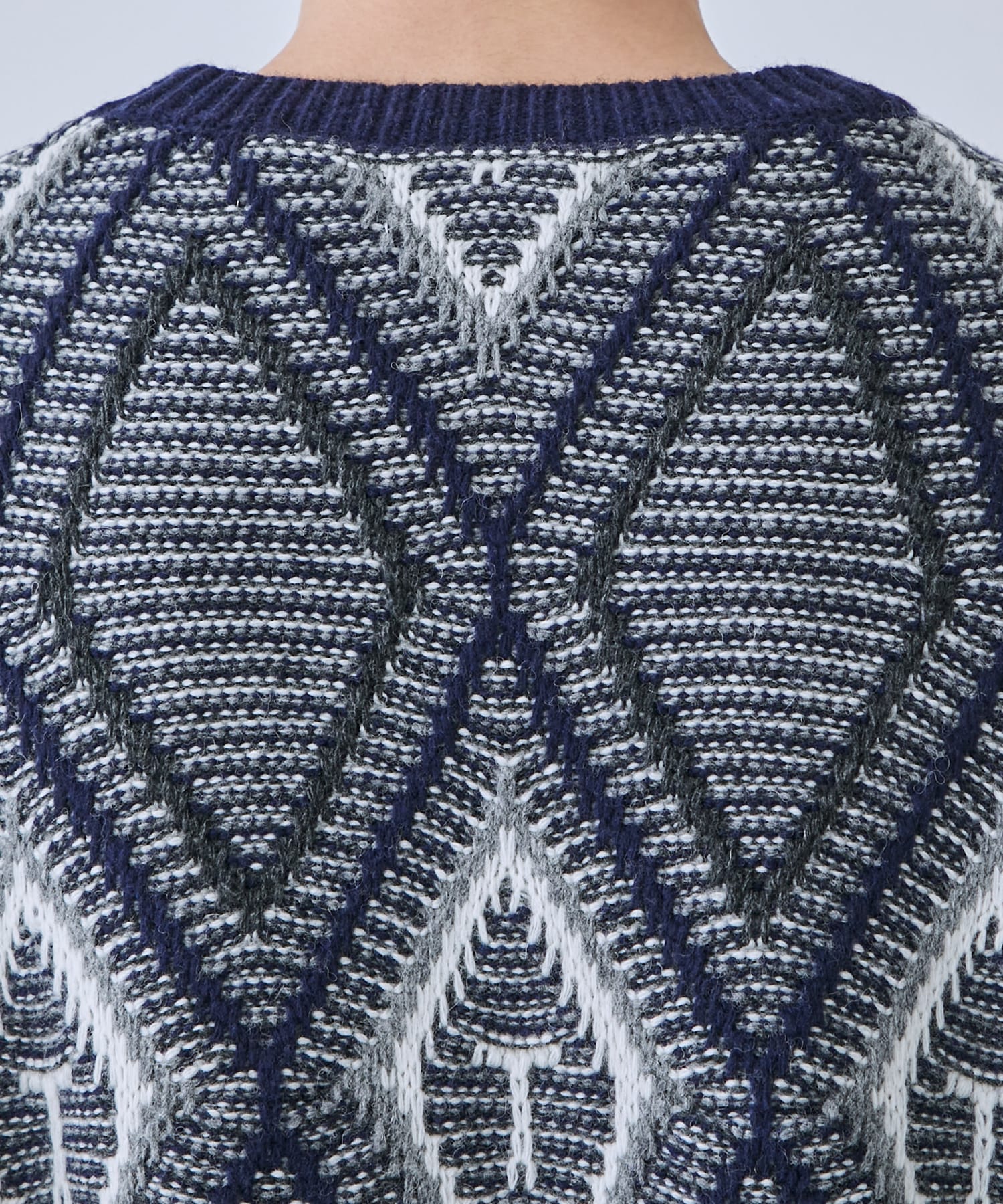 Diamond pull over knit TTT MSW