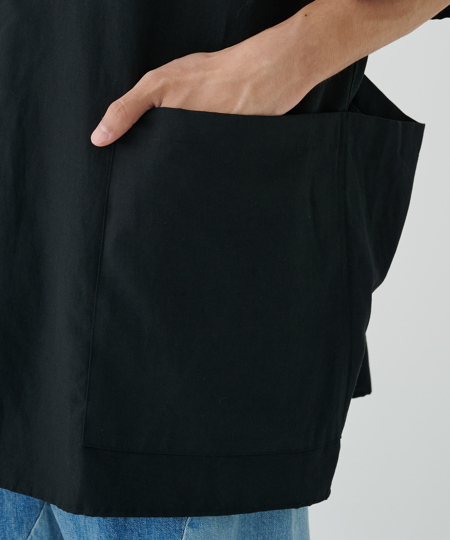 Side pocket S/S shirt2 DIGAWEL