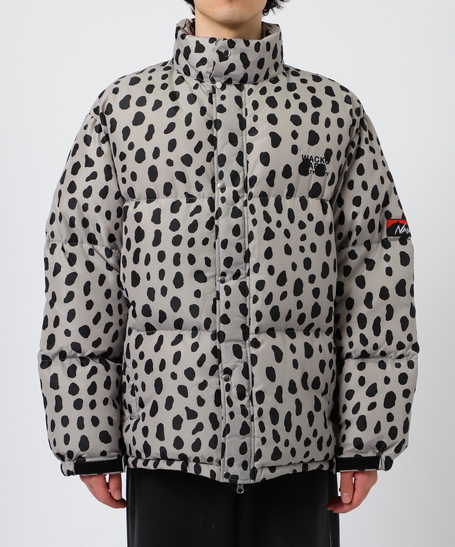 LEOPARD DOWN JACKET WACKO MARIA