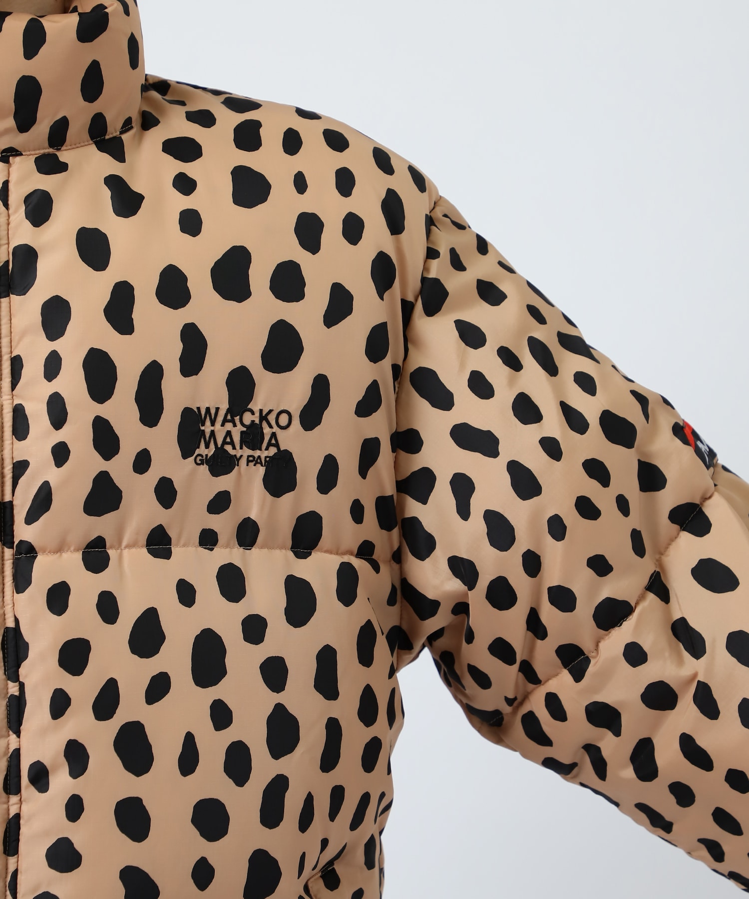 LEOPARD DOWN JACKET WACKO MARIA